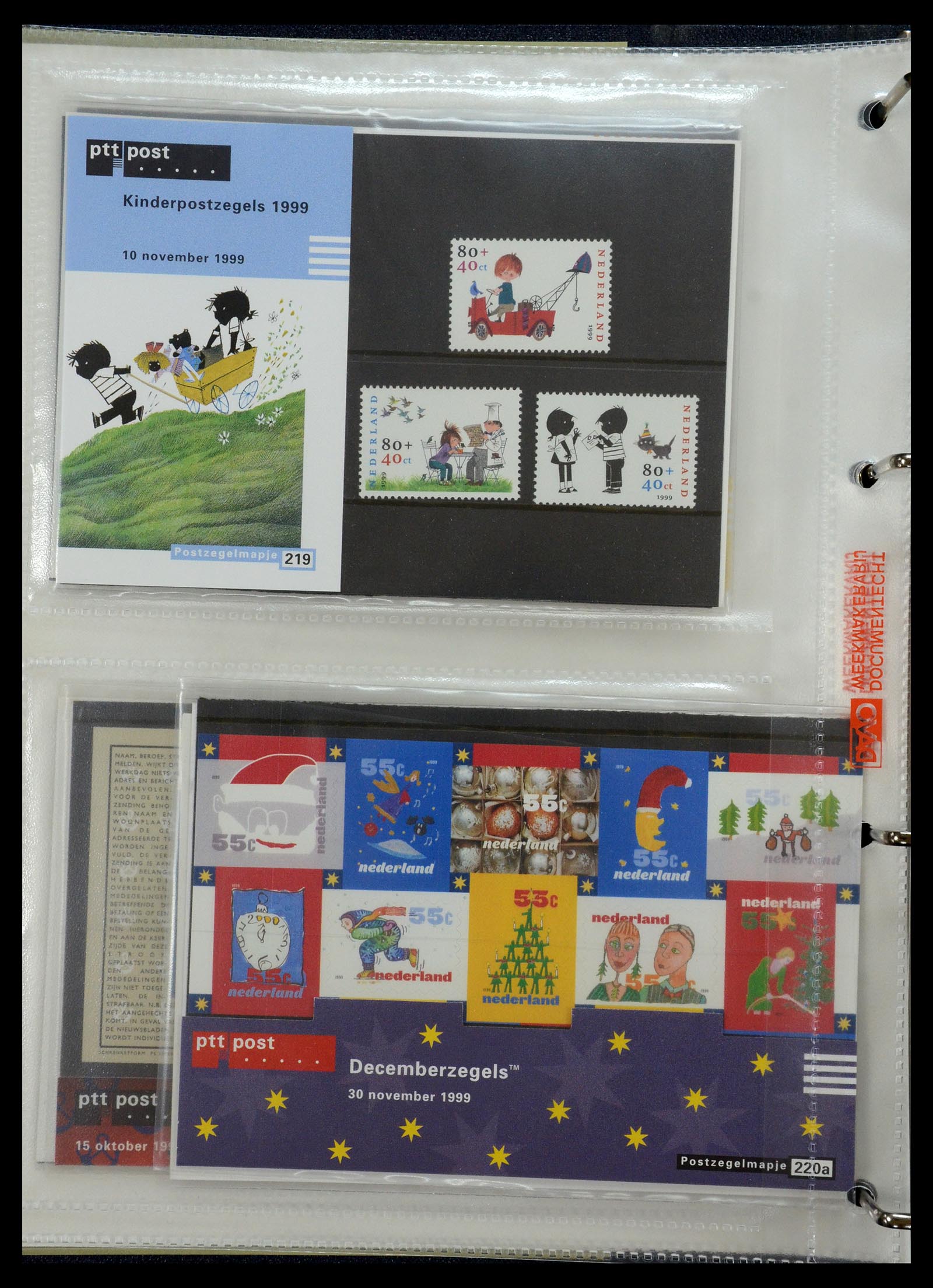 35144 114 - Postzegelverzameling 35144 Nederland PTT mapjes 1982-2021!