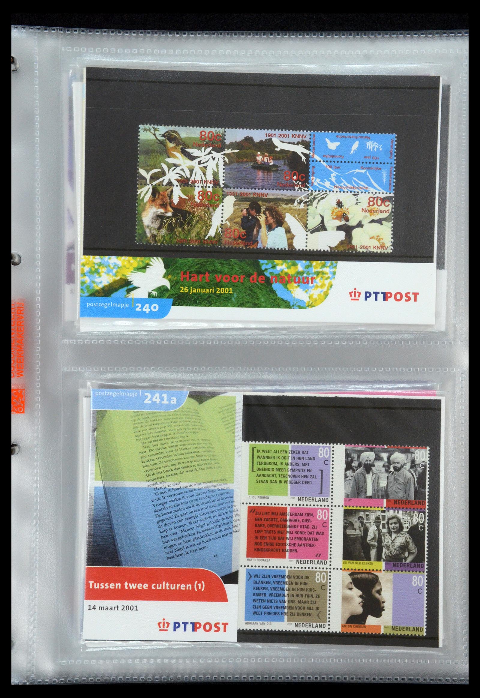 35144 127 - Postzegelverzameling 35144 Nederland PTT mapjes 1982-2021!