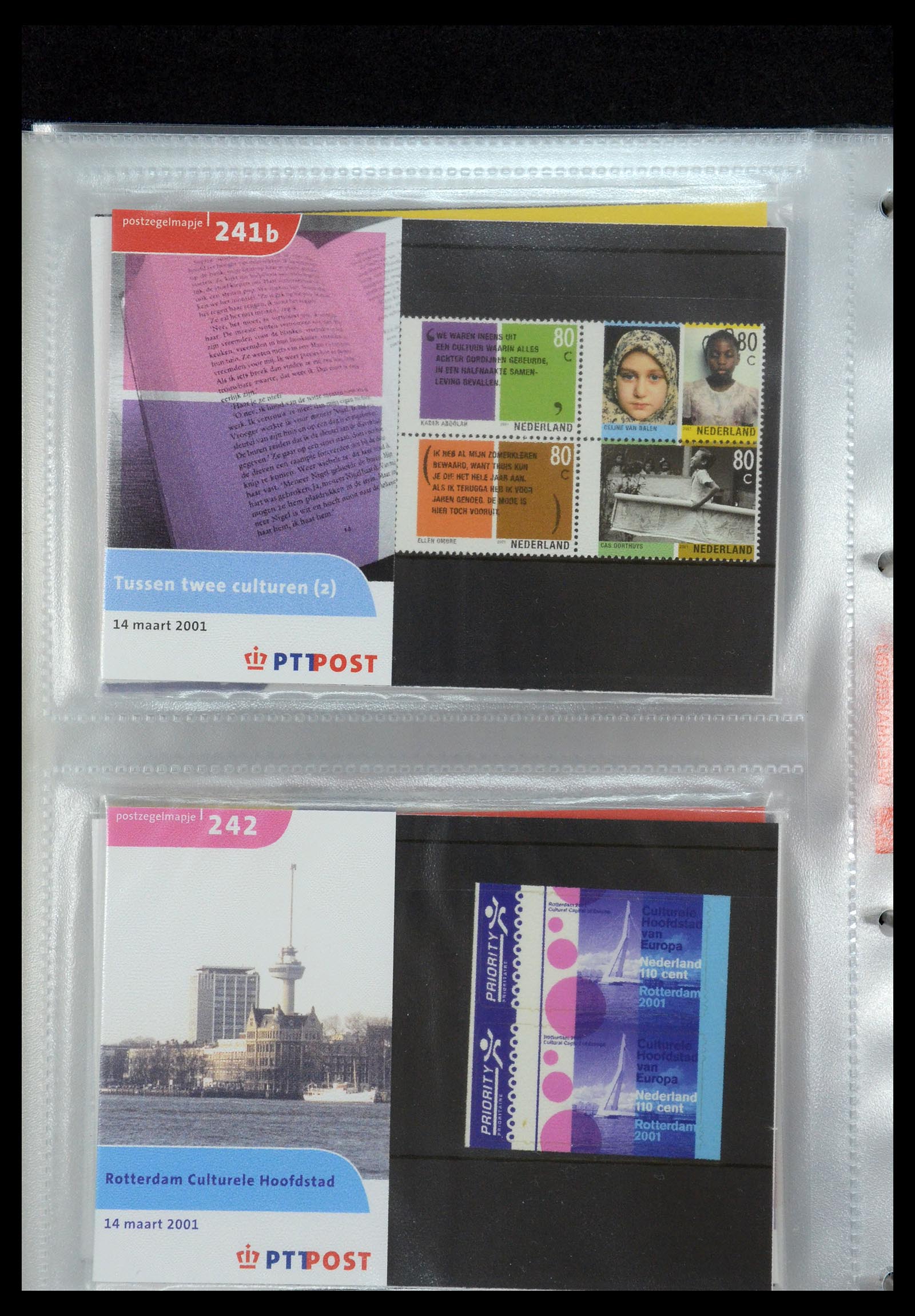 35144 128 - Postzegelverzameling 35144 Nederland PTT mapjes 1982-2021!