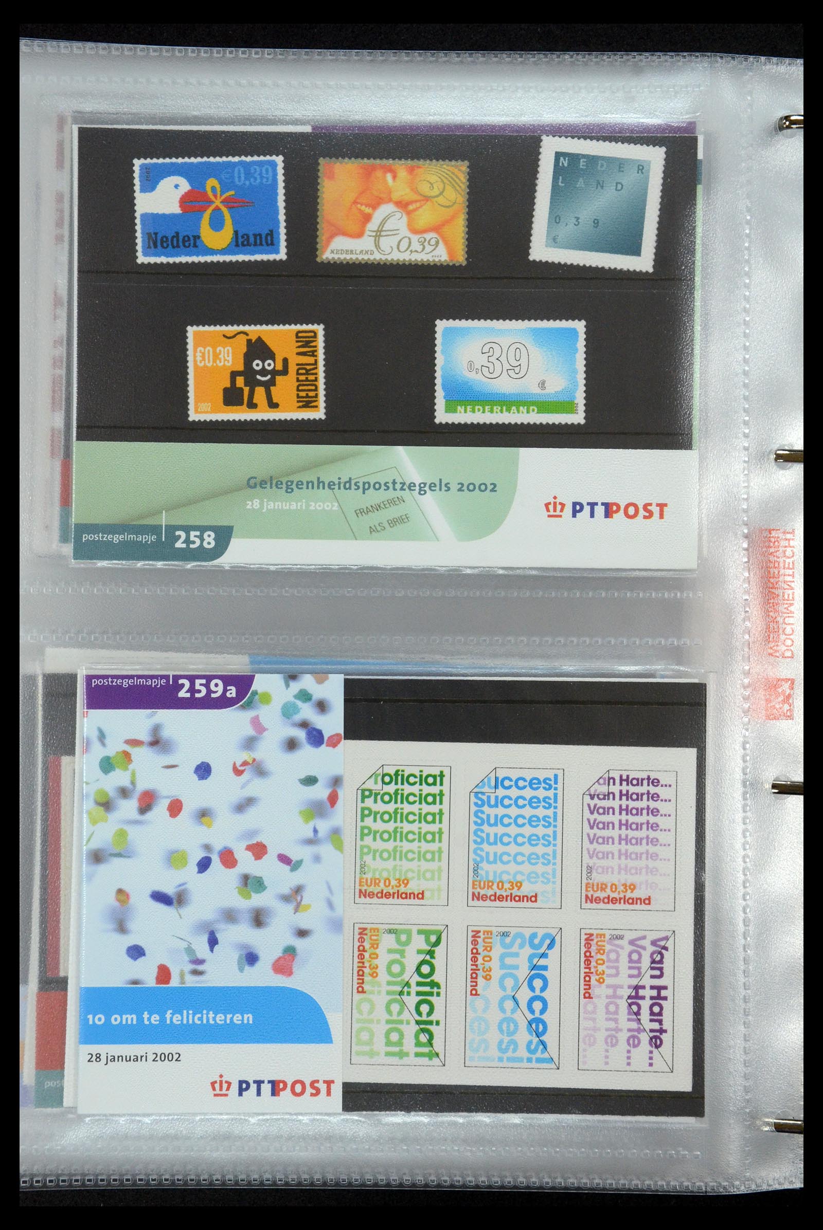35144 139 - Postzegelverzameling 35144 Nederland PTT mapjes 1982-2021!
