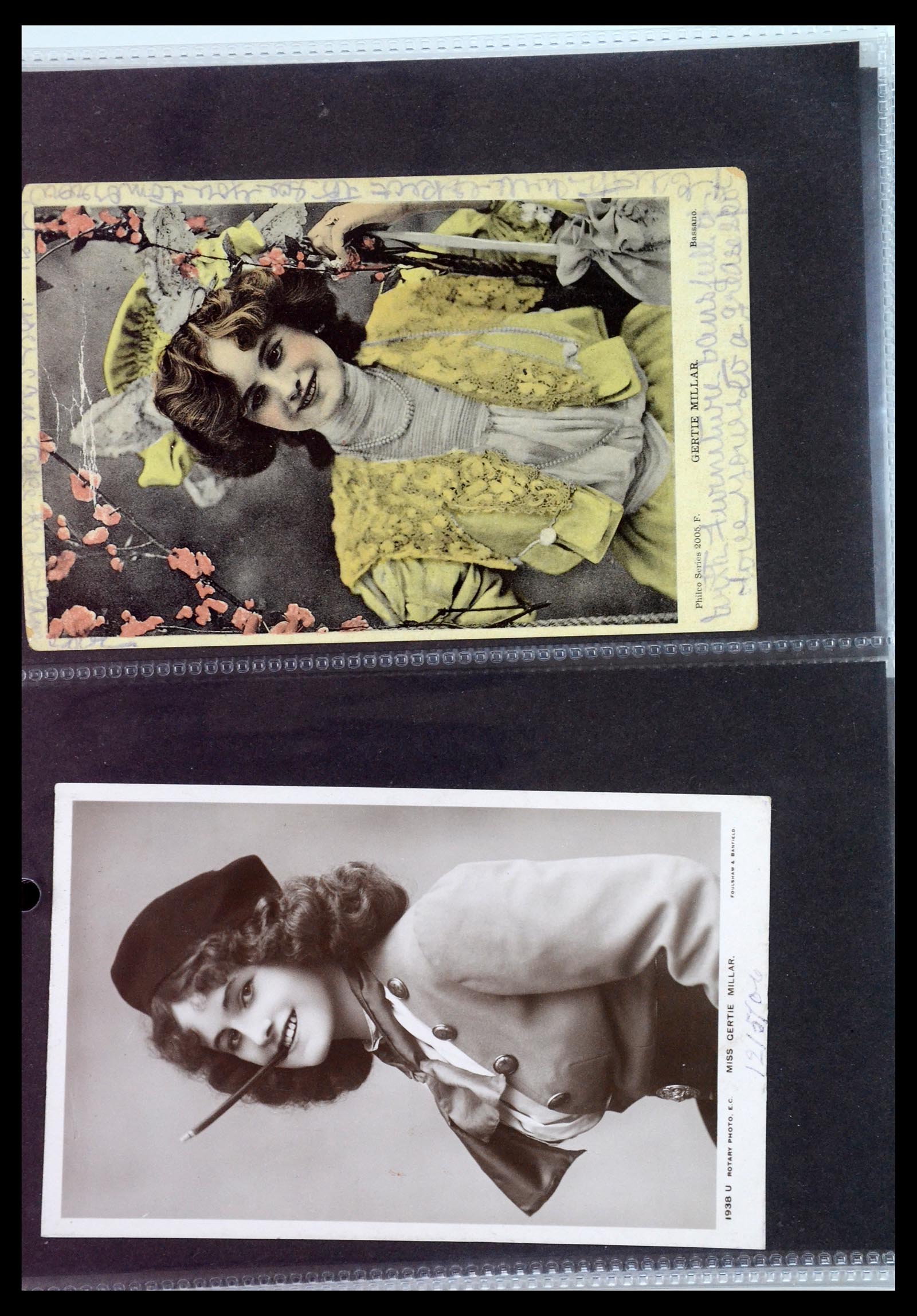 35149 205 - Postzegelverzameling 35149 Engeland ansichtkaarten.