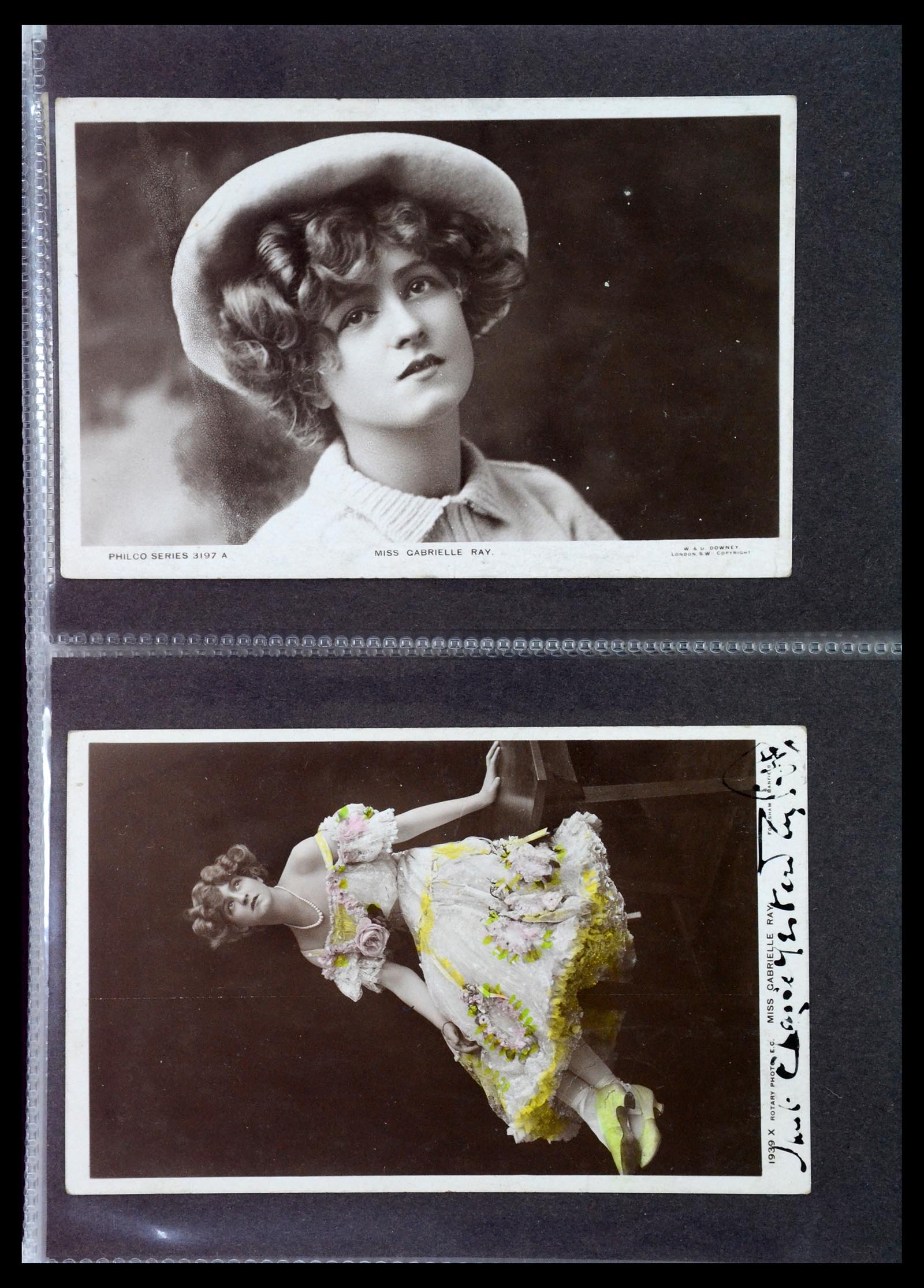 35149 243 - Postzegelverzameling 35149 Engeland ansichtkaarten.