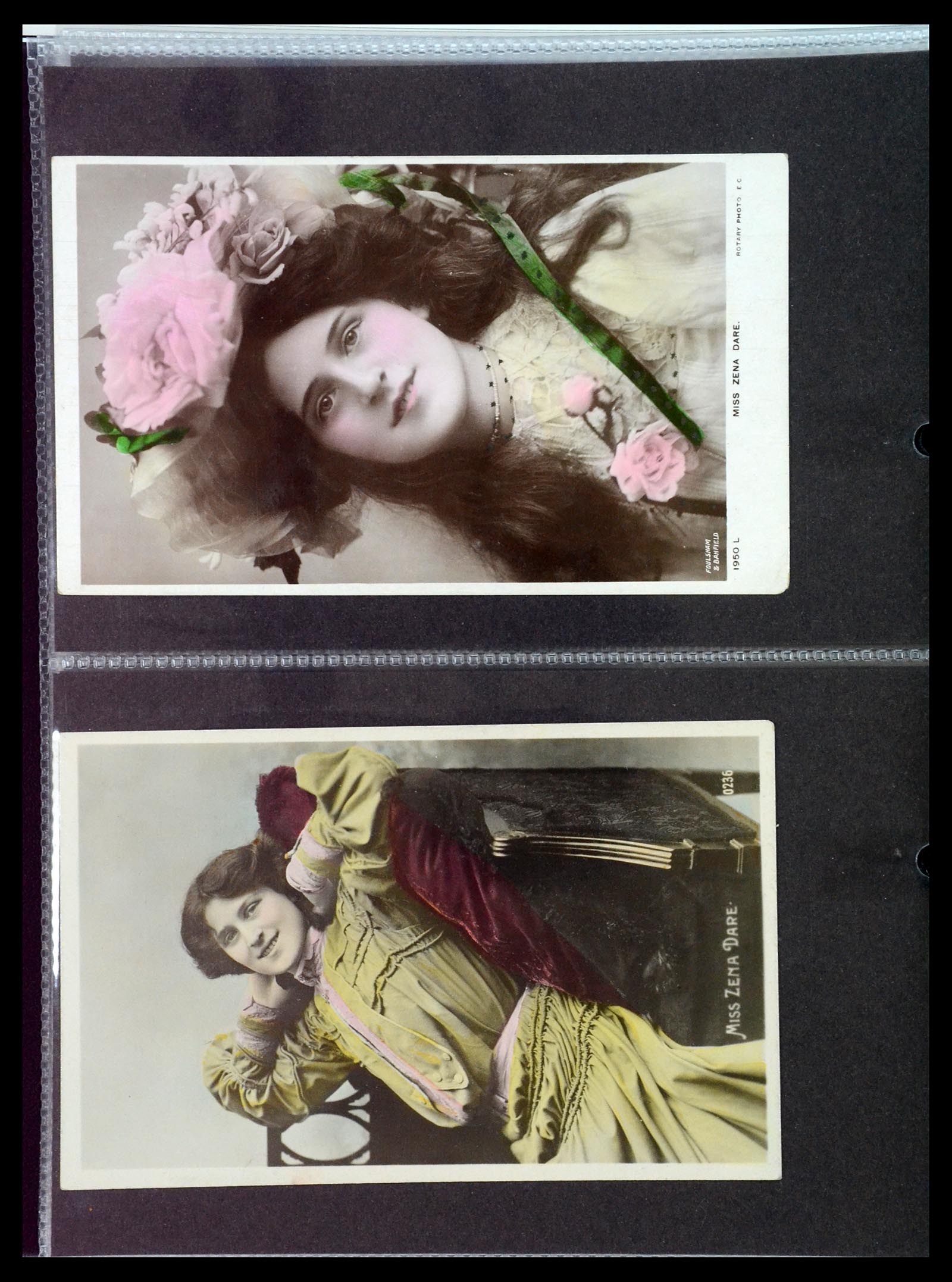 35149 277 - Postzegelverzameling 35149 Engeland ansichtkaarten.