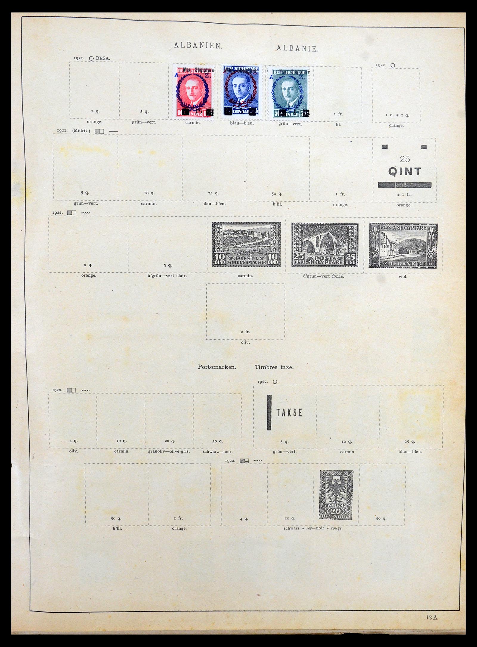 35185 001 - Stamp Collection 35185 World 1860-1960.