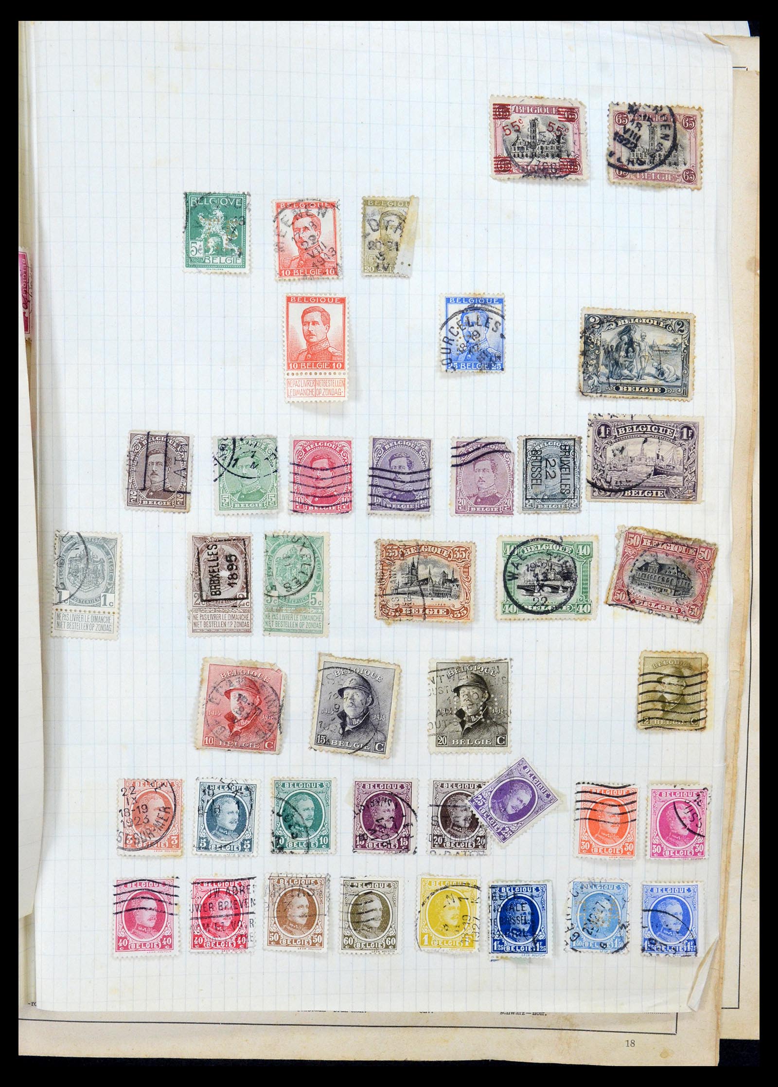 35185 011 - Stamp Collection 35185 World 1860-1960.