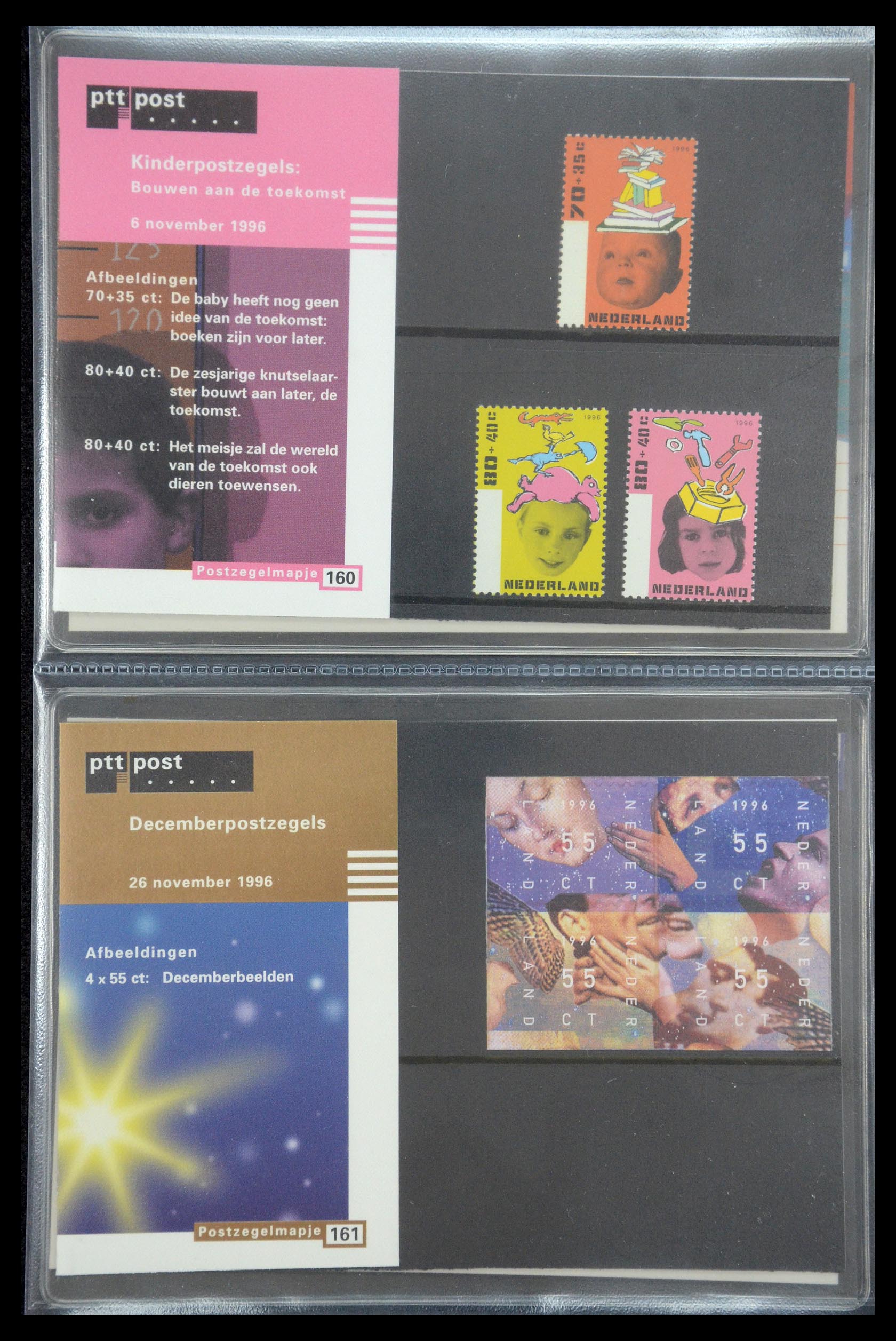 35187 082 - Postzegelverzameling 35187 Nederland PTT mapjes 1982-2019!