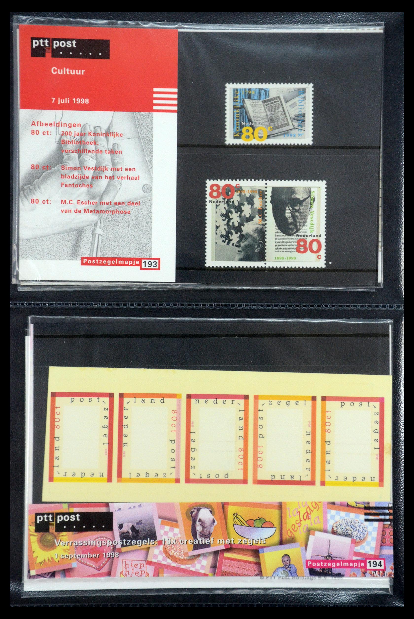 35187 099 - Postzegelverzameling 35187 Nederland PTT mapjes 1982-2019!