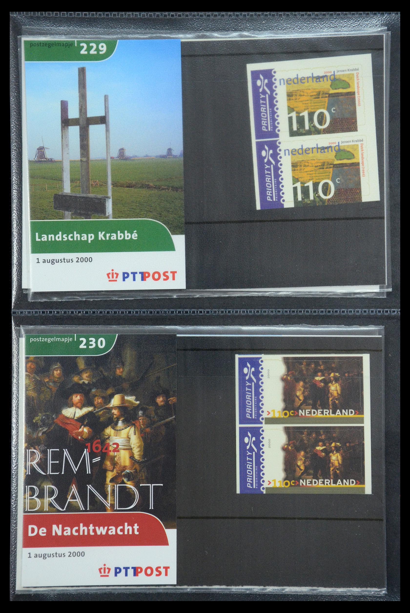 35187 120 - Postzegelverzameling 35187 Nederland PTT mapjes 1982-2019!