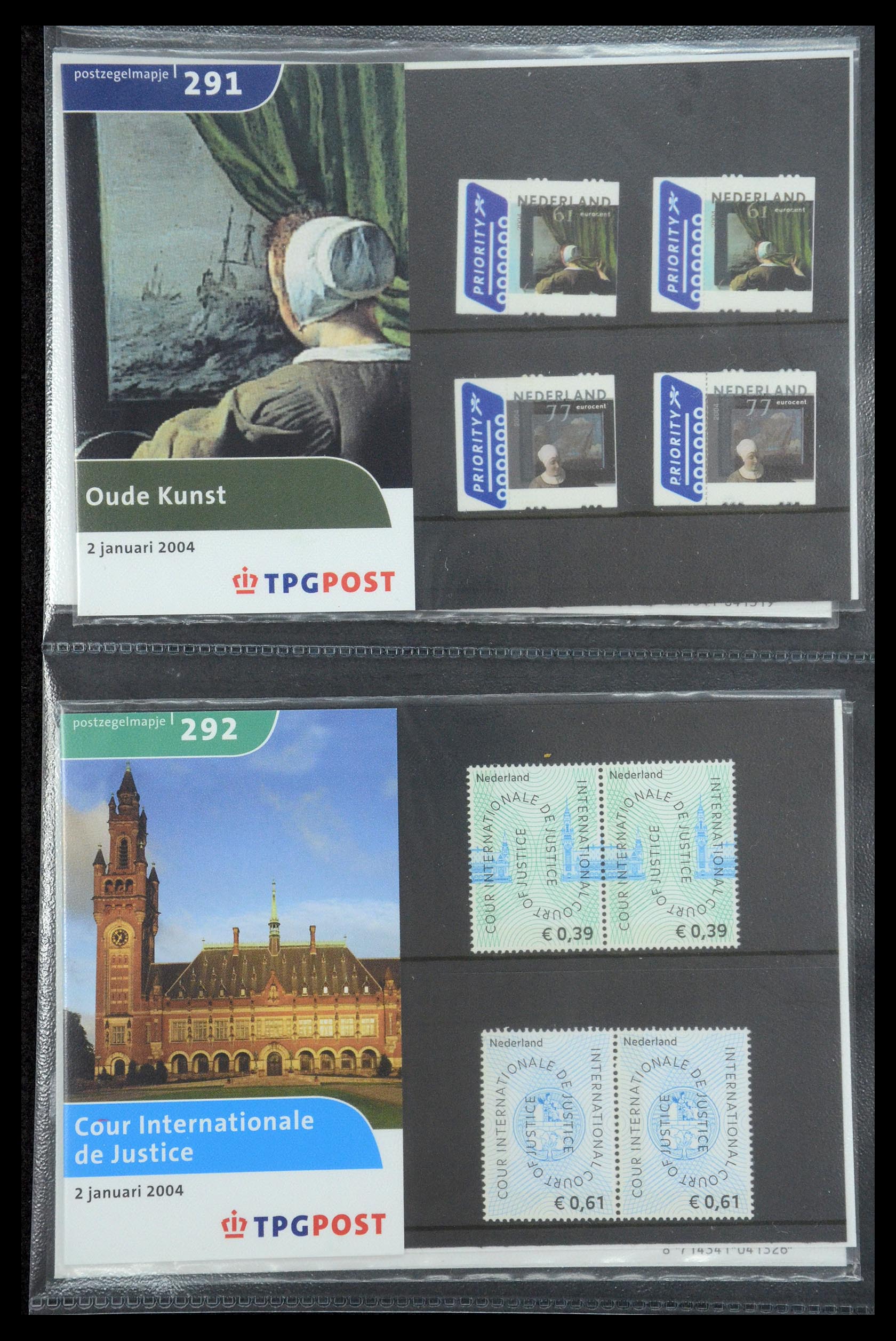 35187 162 - Postzegelverzameling 35187 Nederland PTT mapjes 1982-2019!