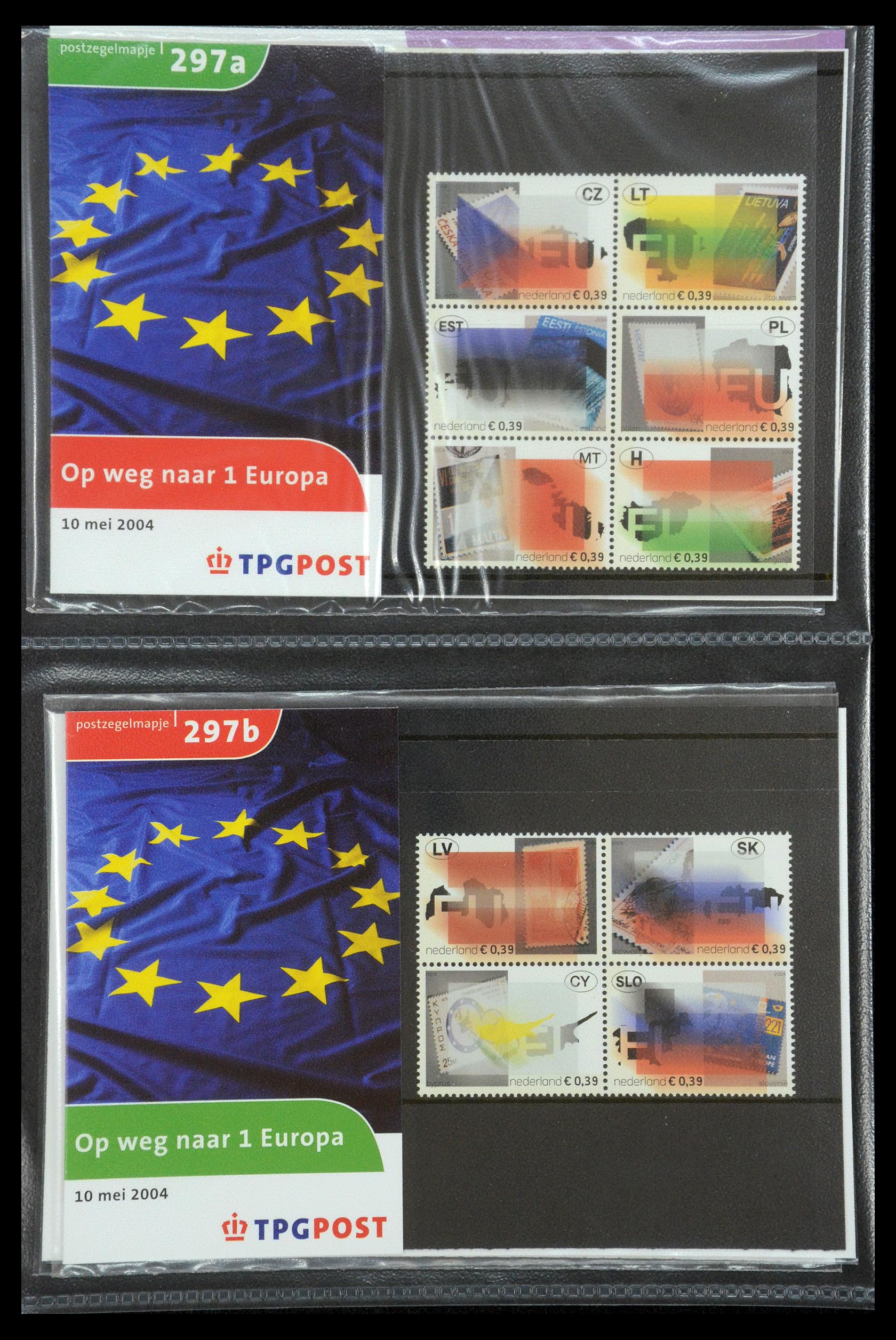 35187 165 - Postzegelverzameling 35187 Nederland PTT mapjes 1982-2019!