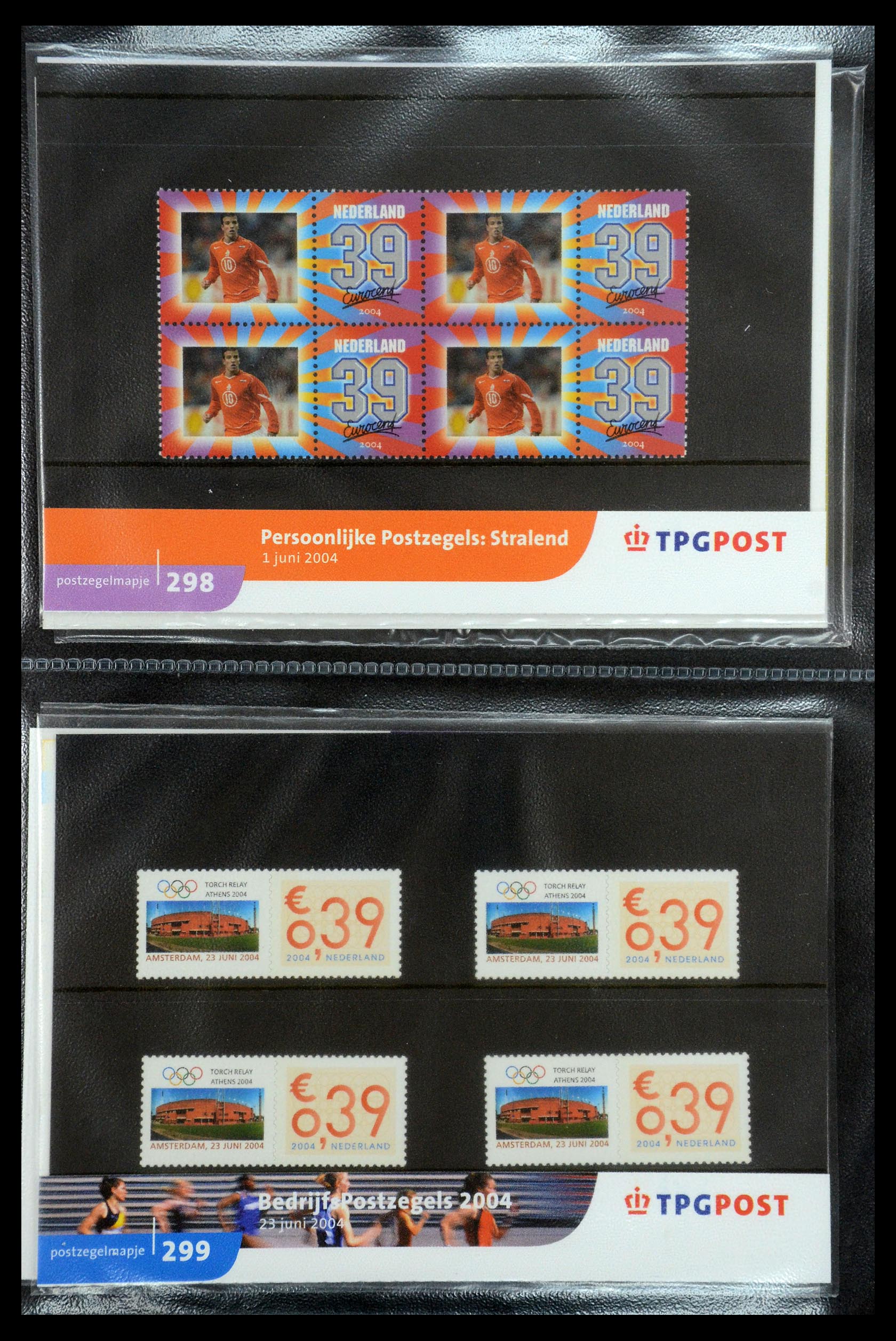 35187 166 - Postzegelverzameling 35187 Nederland PTT mapjes 1982-2019!