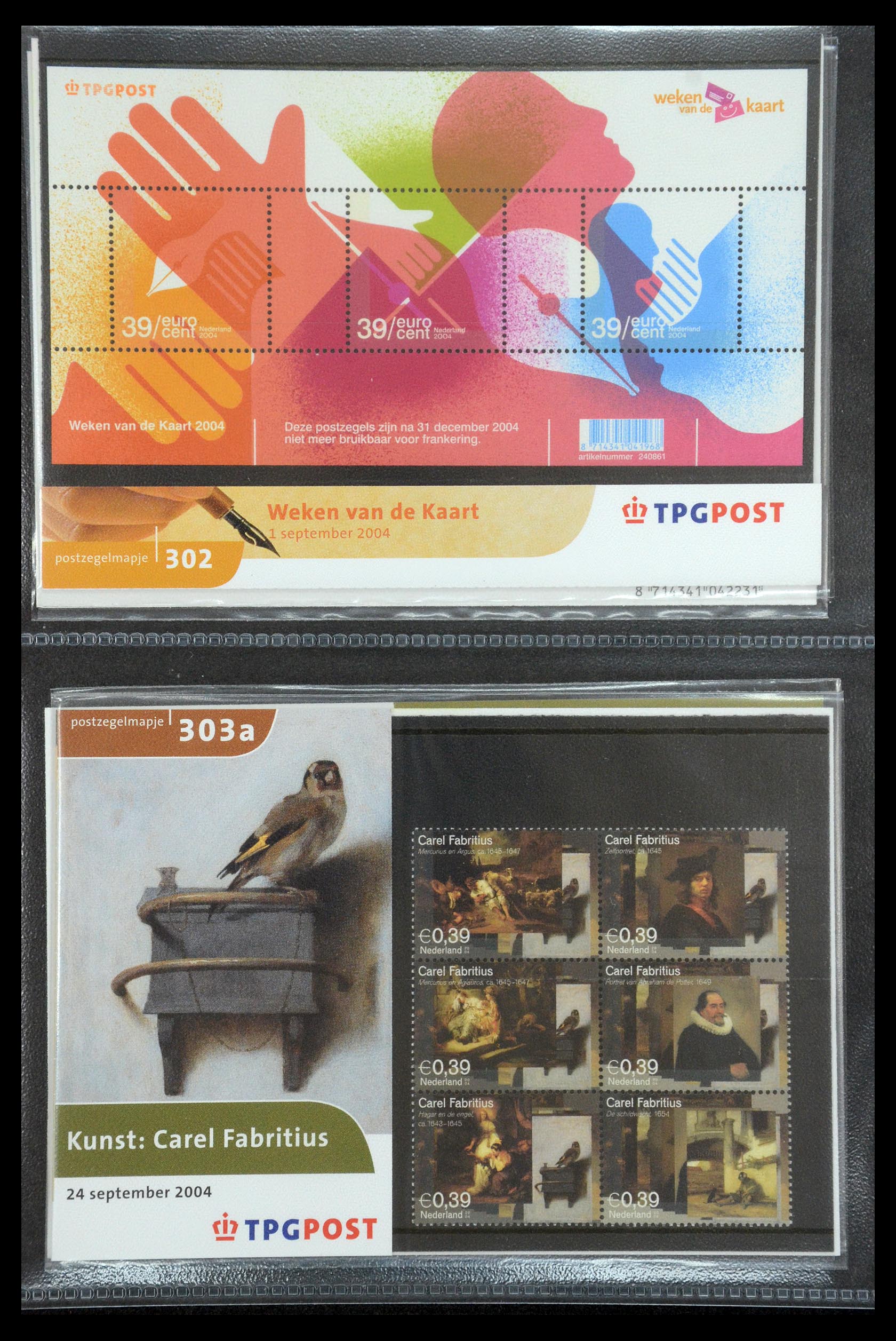 35187 168 - Postzegelverzameling 35187 Nederland PTT mapjes 1982-2019!