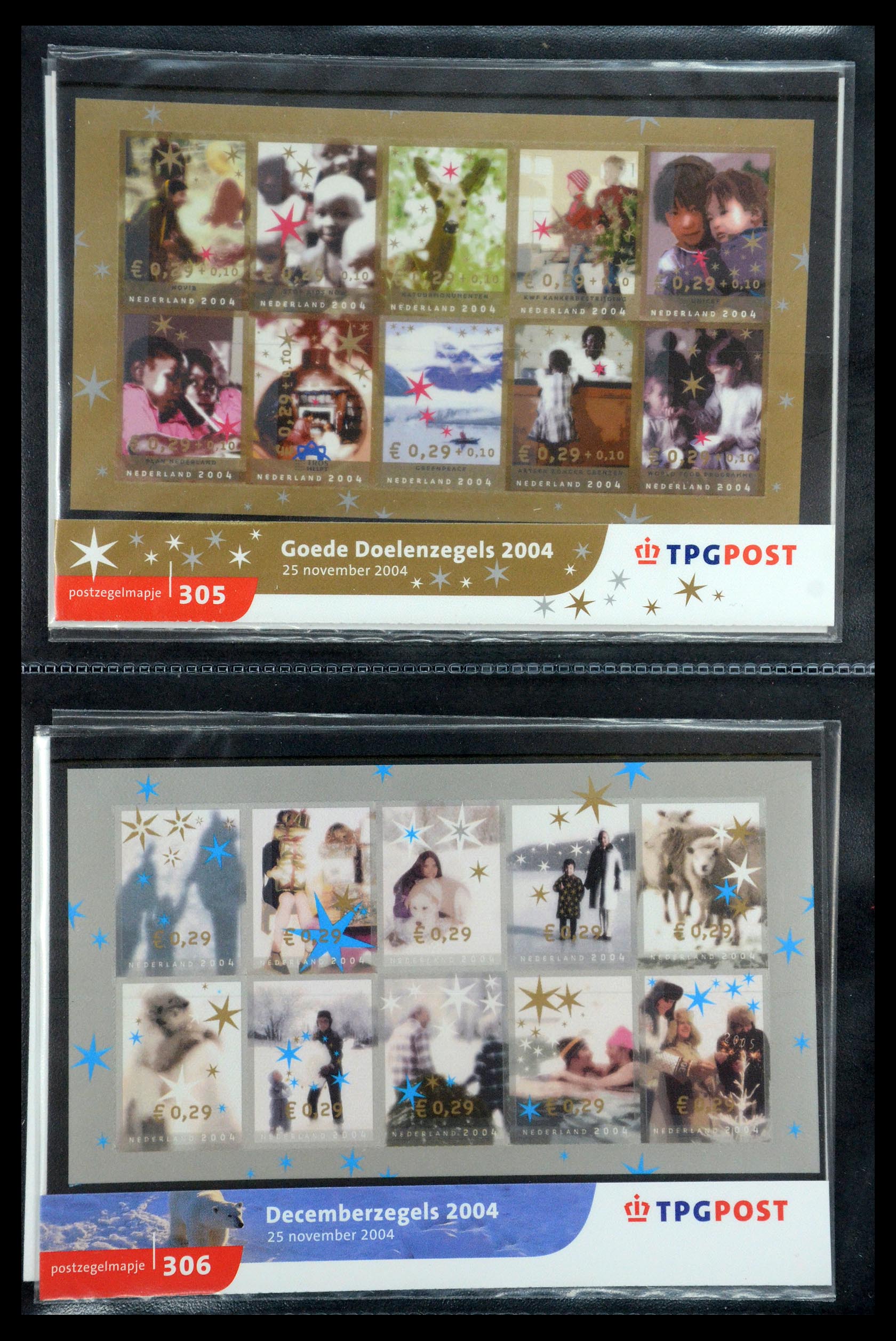 35187 170 - Postzegelverzameling 35187 Nederland PTT mapjes 1982-2019!