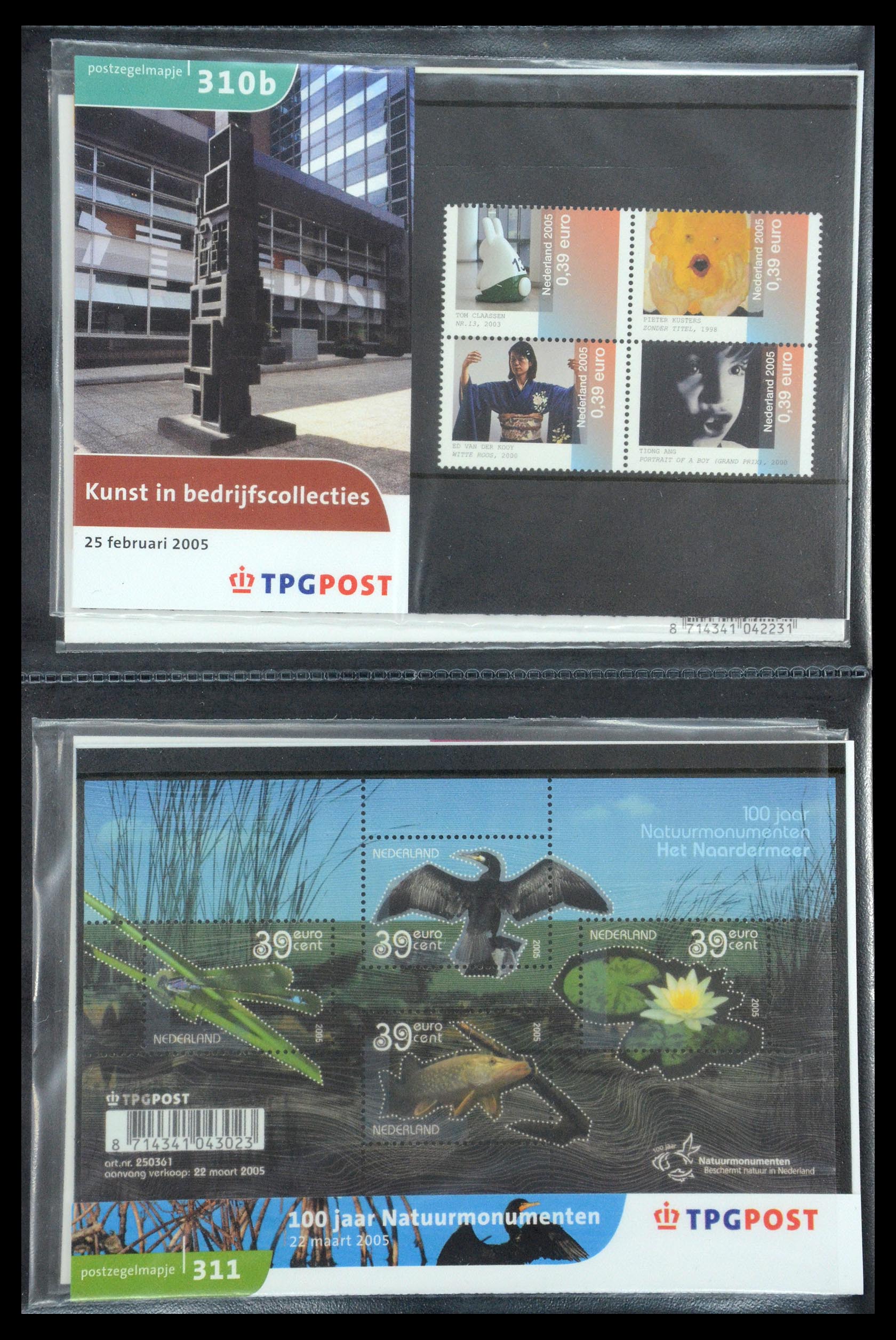 35187 173 - Postzegelverzameling 35187 Nederland PTT mapjes 1982-2019!