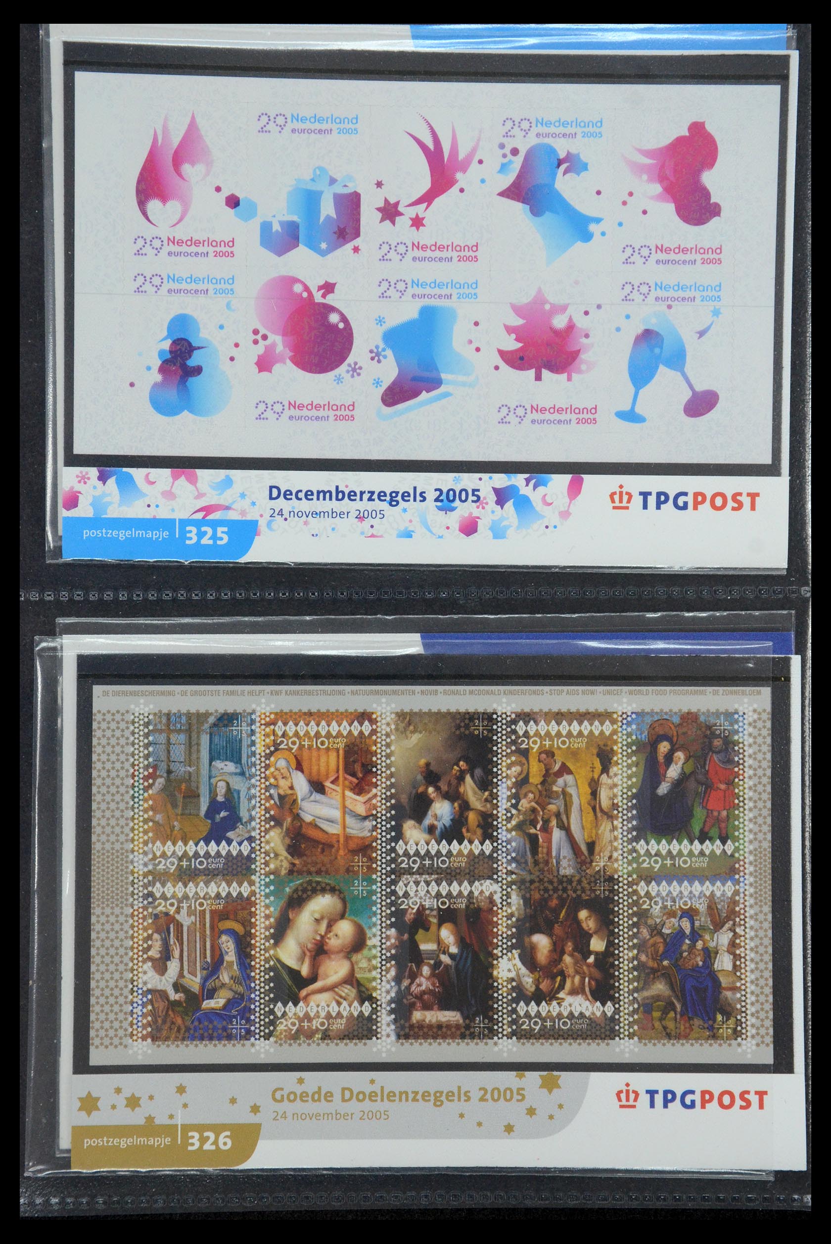 35187 181 - Postzegelverzameling 35187 Nederland PTT mapjes 1982-2019!
