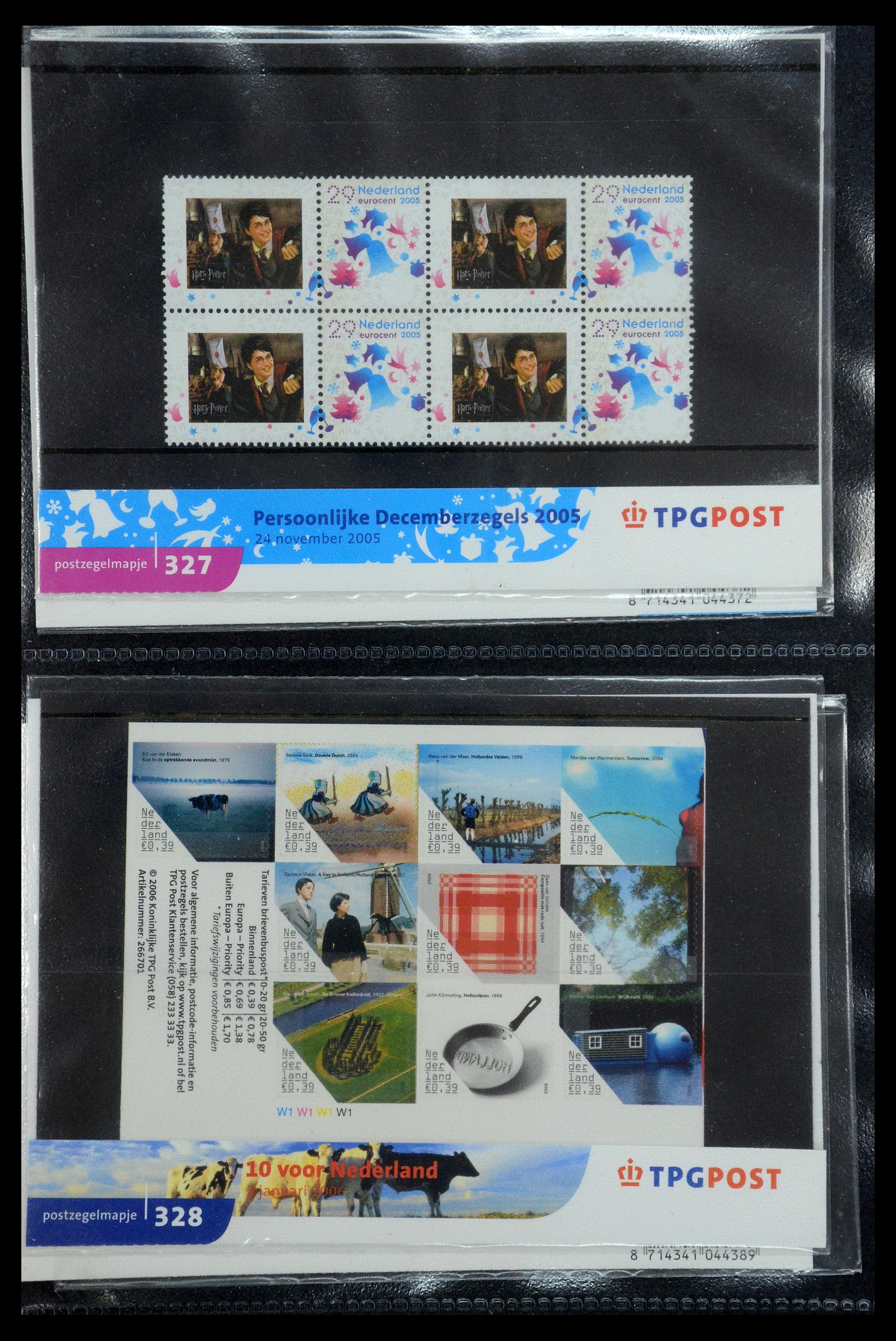 35187 182 - Postzegelverzameling 35187 Nederland PTT mapjes 1982-2019!