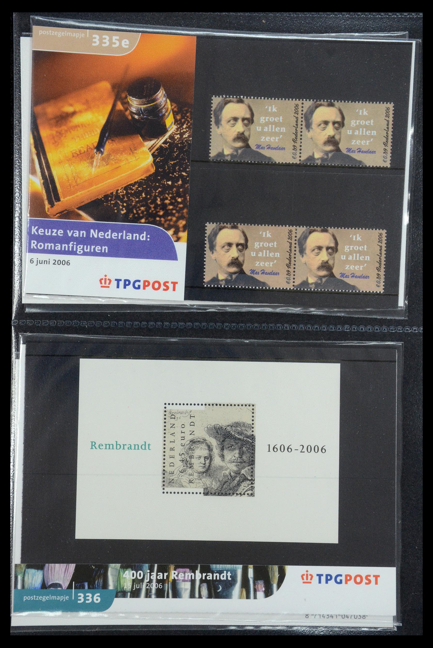 35187 188 - Postzegelverzameling 35187 Nederland PTT mapjes 1982-2019!