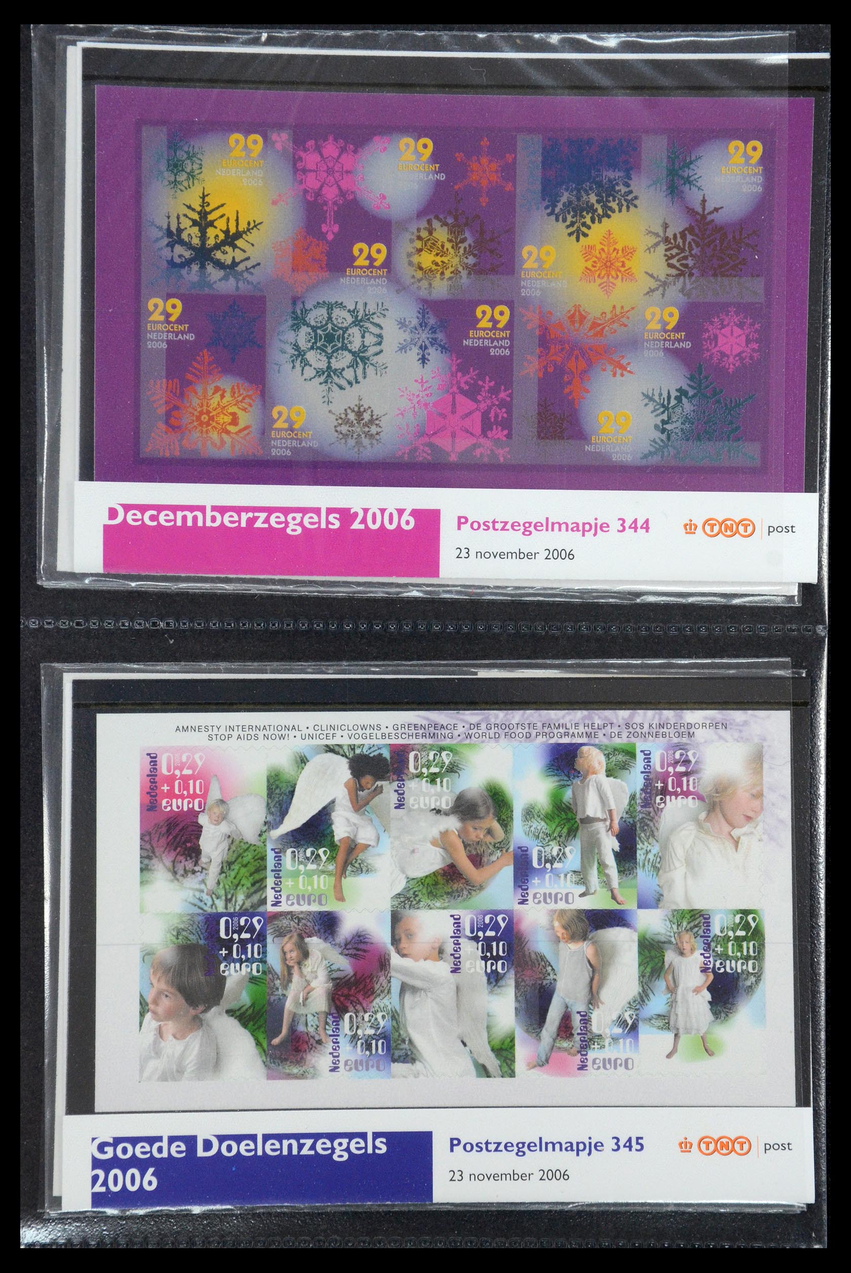 35187 193 - Postzegelverzameling 35187 Nederland PTT mapjes 1982-2019!