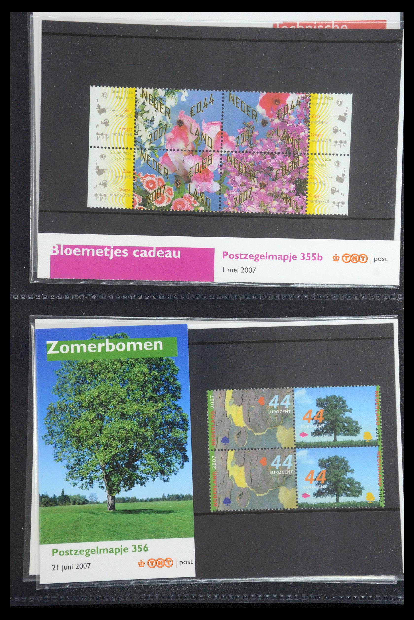 35187 199 - Postzegelverzameling 35187 Nederland PTT mapjes 1982-2019!