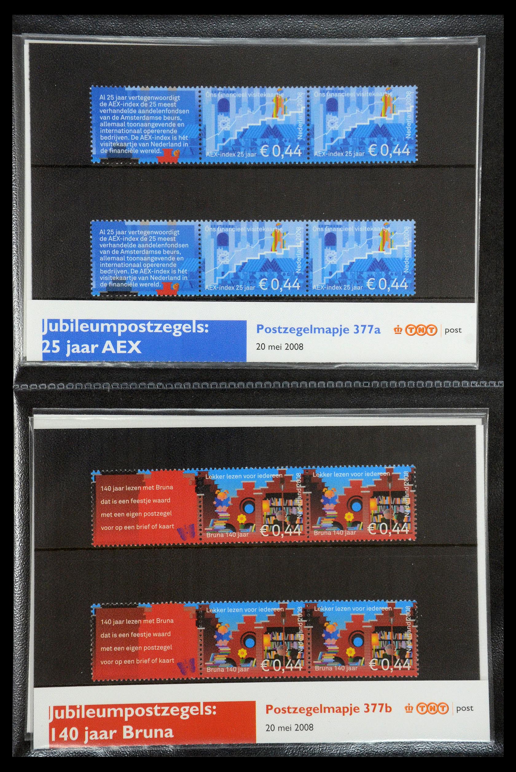 35187 210 - Postzegelverzameling 35187 Nederland PTT mapjes 1982-2019!