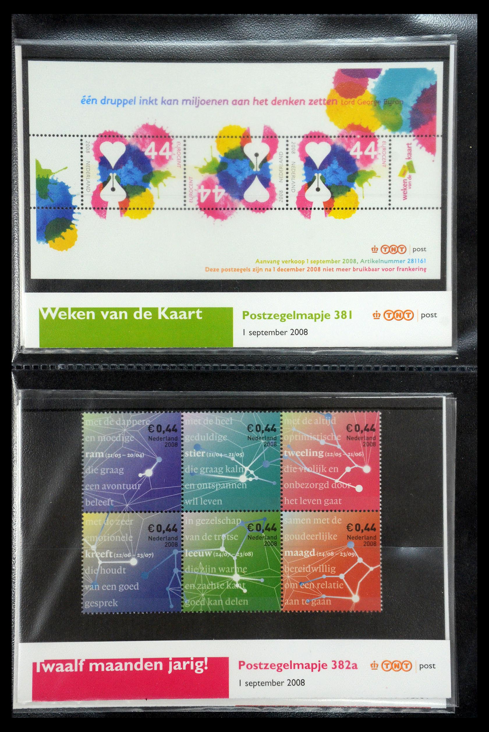 35187 214 - Postzegelverzameling 35187 Nederland PTT mapjes 1982-2019!