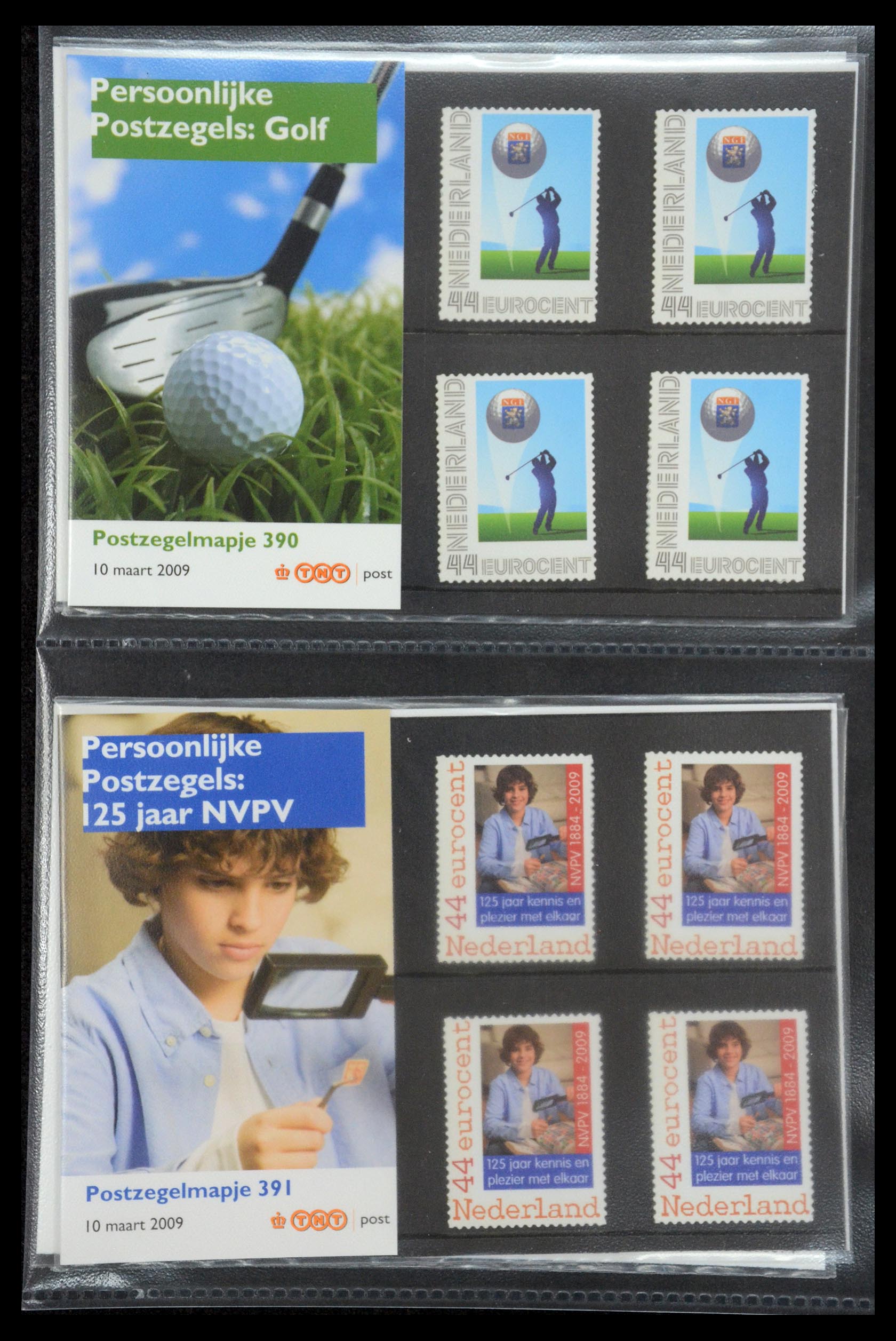 35187 220 - Postzegelverzameling 35187 Nederland PTT mapjes 1982-2019!