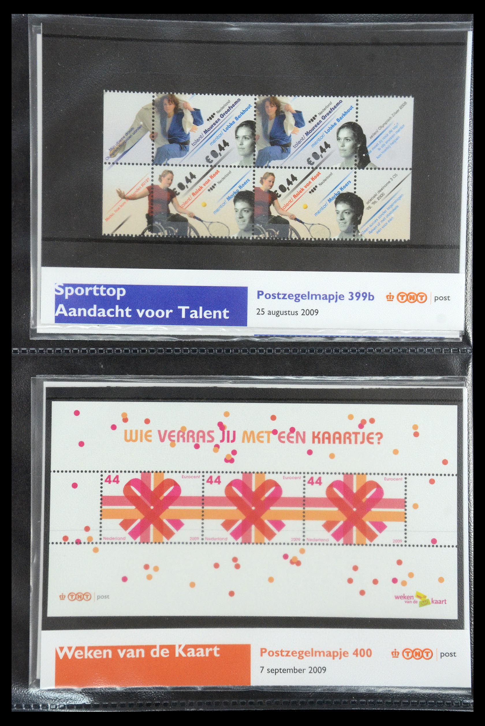 35187 227 - Postzegelverzameling 35187 Nederland PTT mapjes 1982-2019!