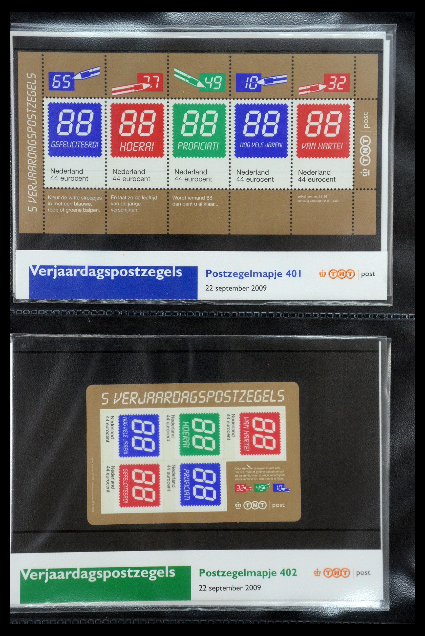 35187 228 - Postzegelverzameling 35187 Nederland PTT mapjes 1982-2019!