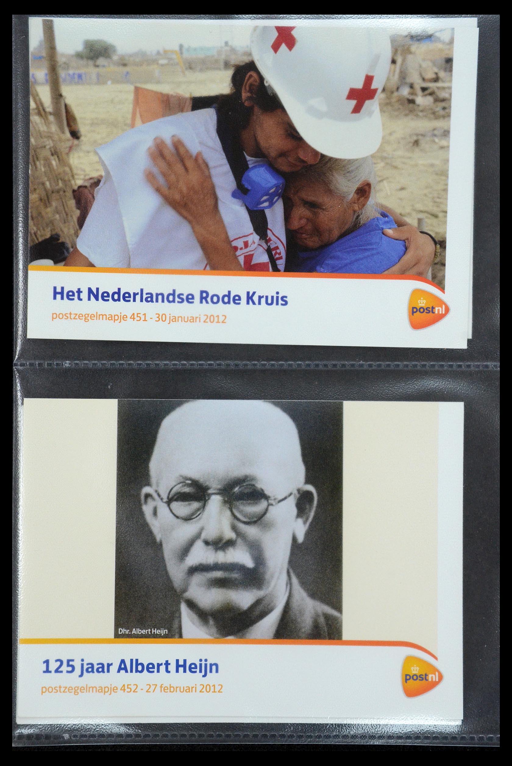 35187 262 - Postzegelverzameling 35187 Nederland PTT mapjes 1982-2019!