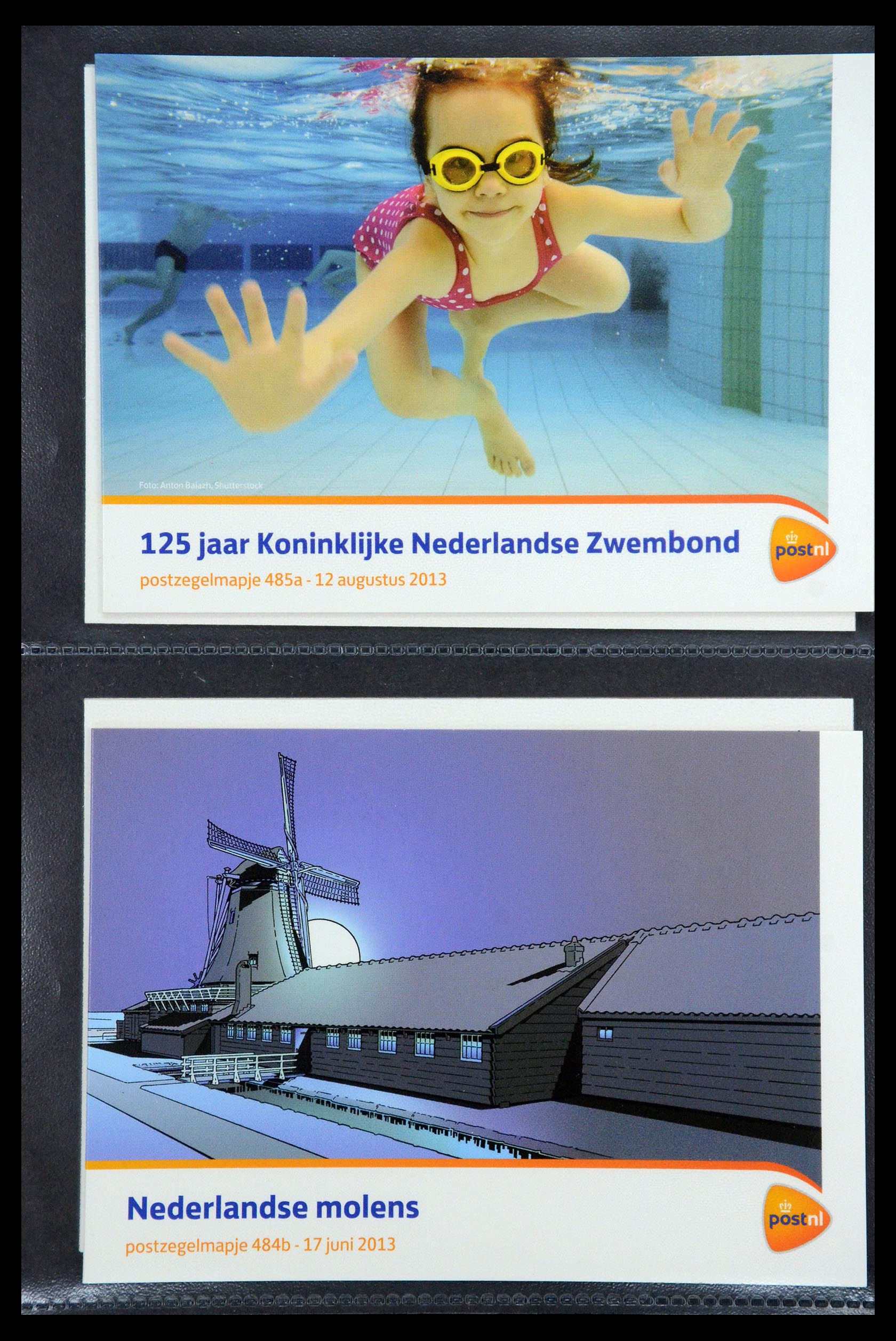 35187 281 - Postzegelverzameling 35187 Nederland PTT mapjes 1982-2019!