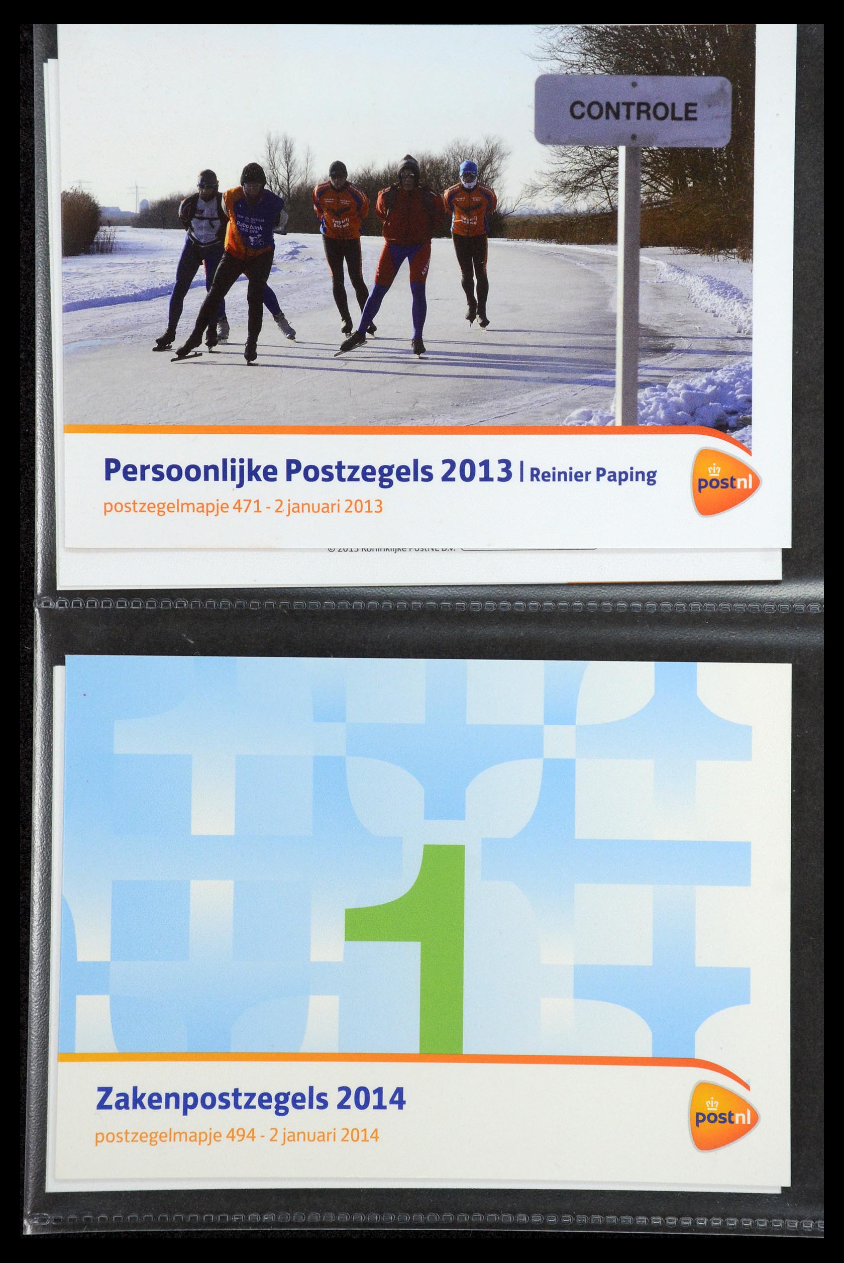 35187 290 - Postzegelverzameling 35187 Nederland PTT mapjes 1982-2019!