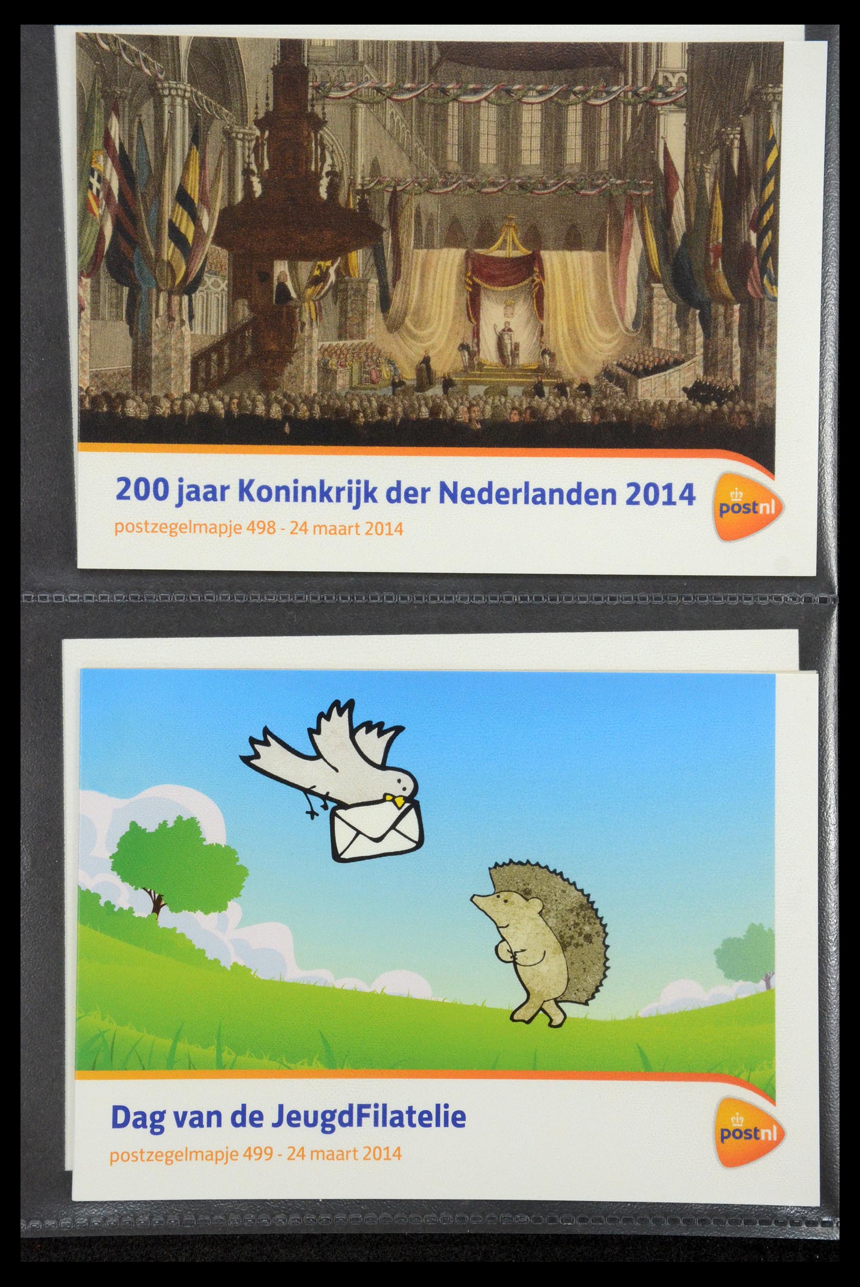 35187 293 - Postzegelverzameling 35187 Nederland PTT mapjes 1982-2019!
