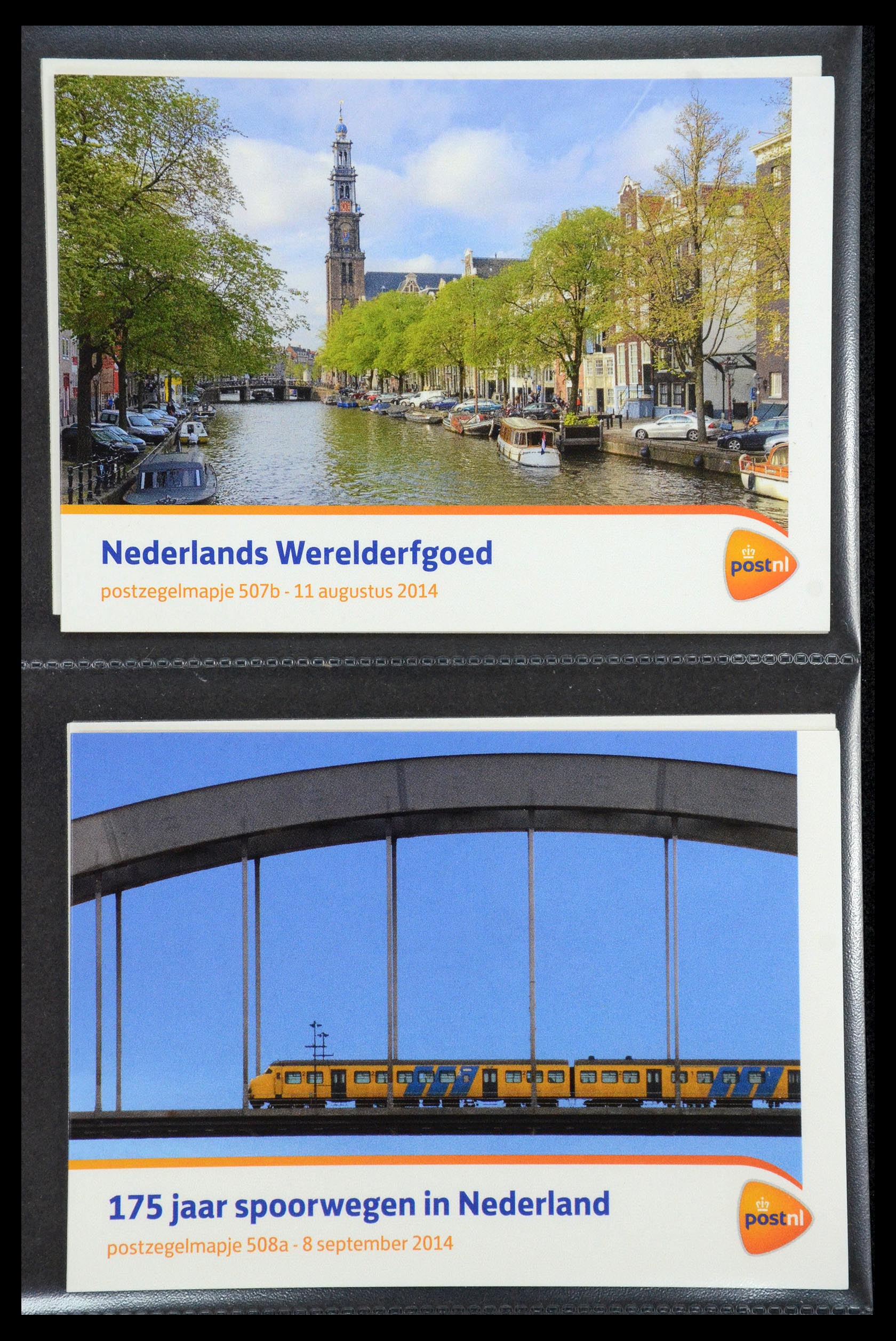 35187 299 - Postzegelverzameling 35187 Nederland PTT mapjes 1982-2019!