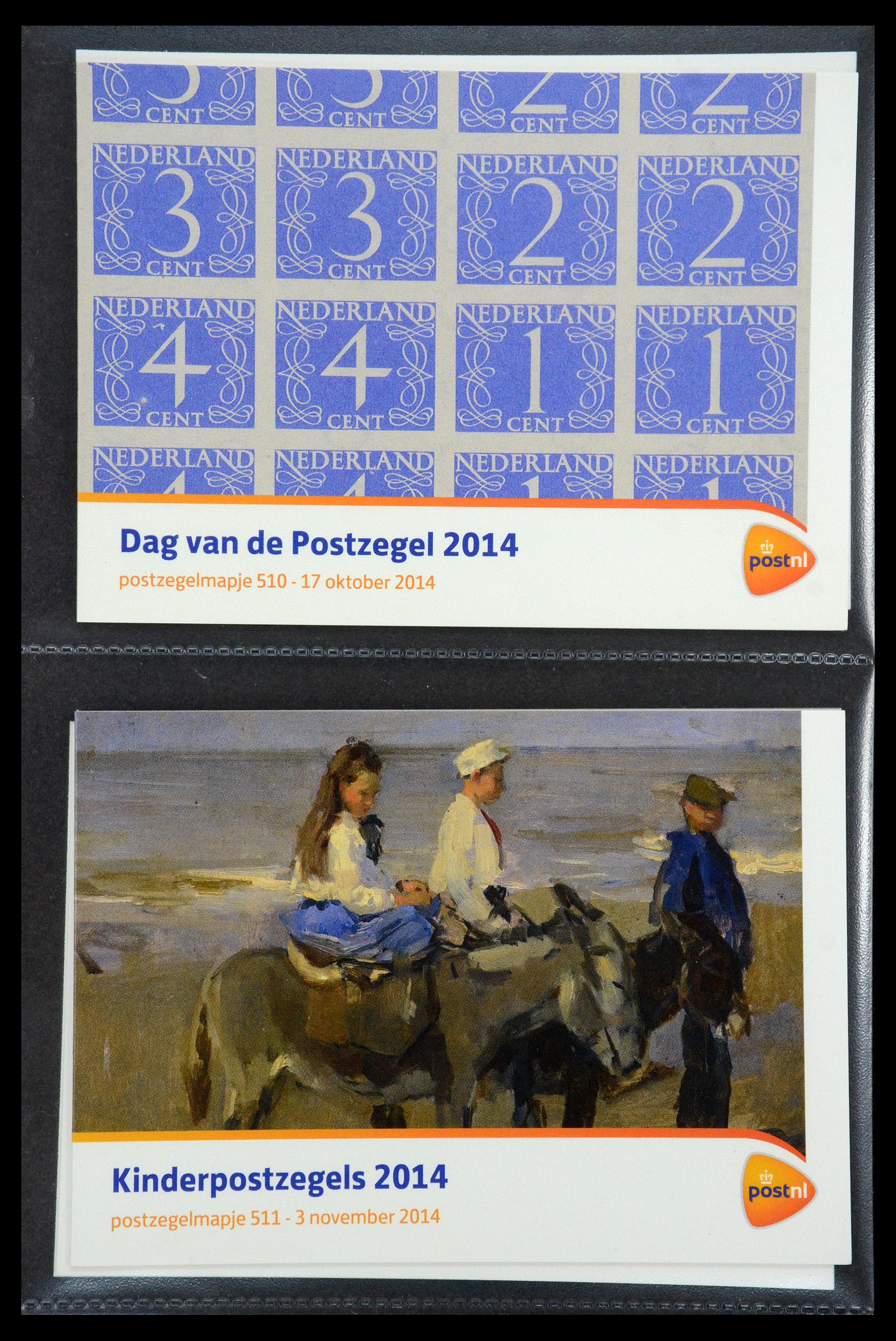 35187 301 - Postzegelverzameling 35187 Nederland PTT mapjes 1982-2019!