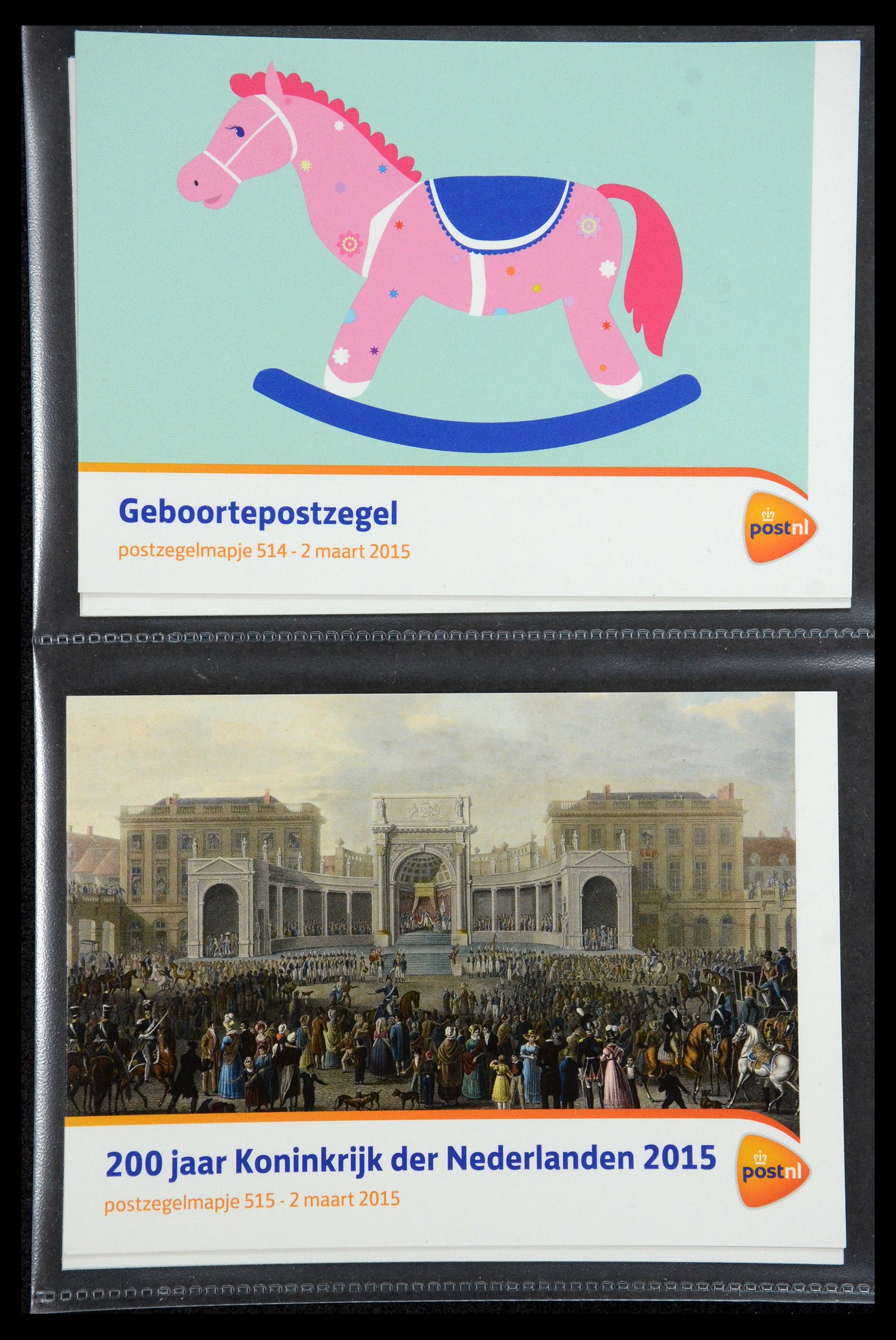 35187 304 - Postzegelverzameling 35187 Nederland PTT mapjes 1982-2019!