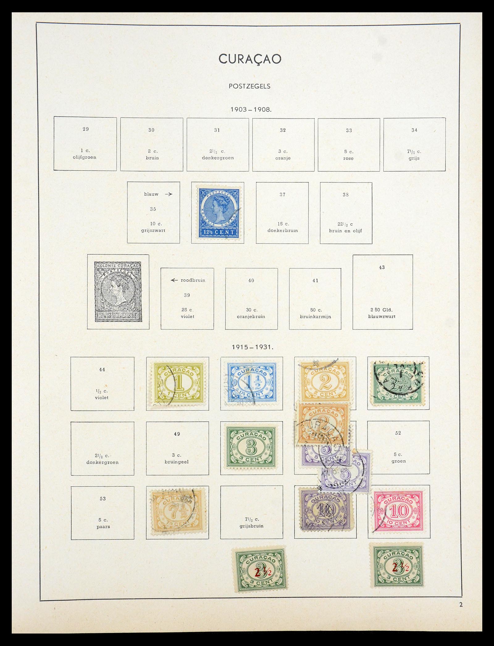 35194 144 - Postzegelverzameling 35194 Nederland en overzeese gebiedsdelen 1852-1