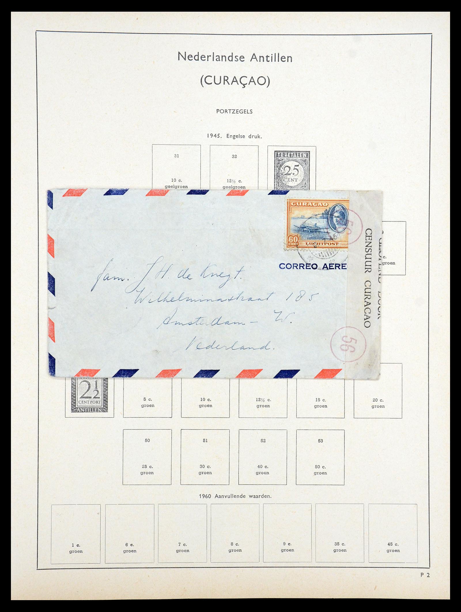 35194 155 - Postzegelverzameling 35194 Nederland en overzeese gebiedsdelen 1852-1