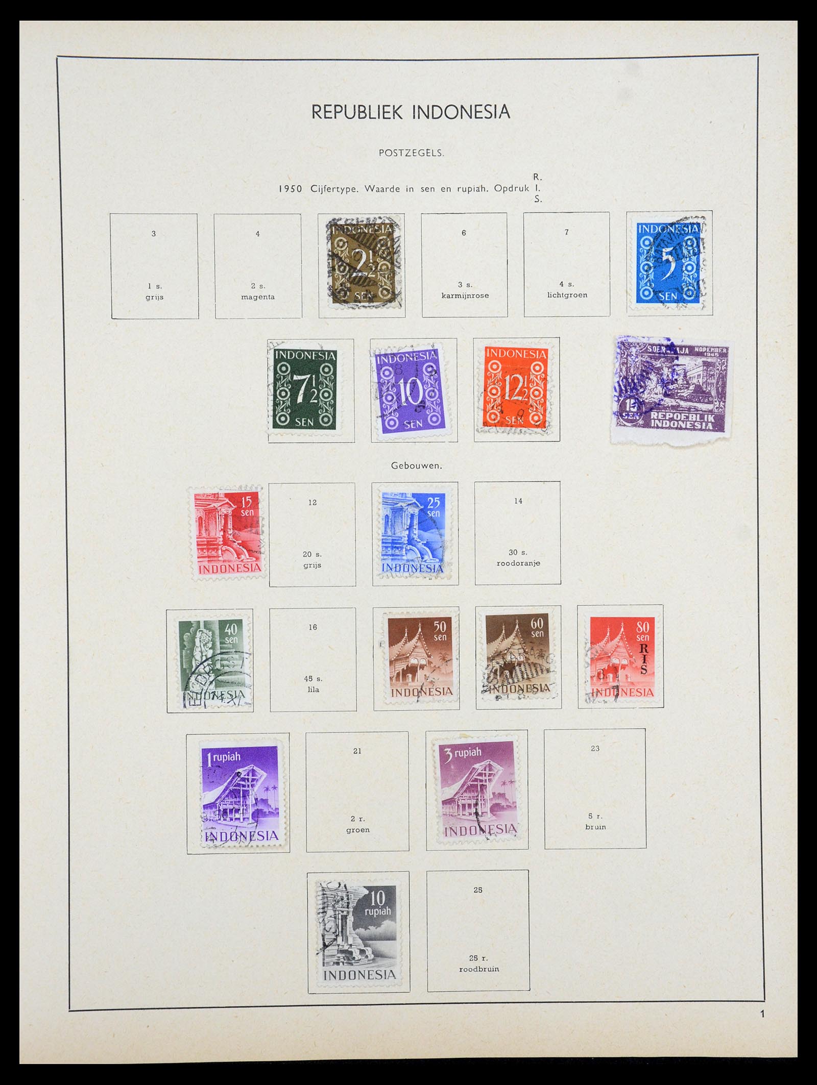 35194 156 - Postzegelverzameling 35194 Nederland en overzeese gebiedsdelen 1852-1