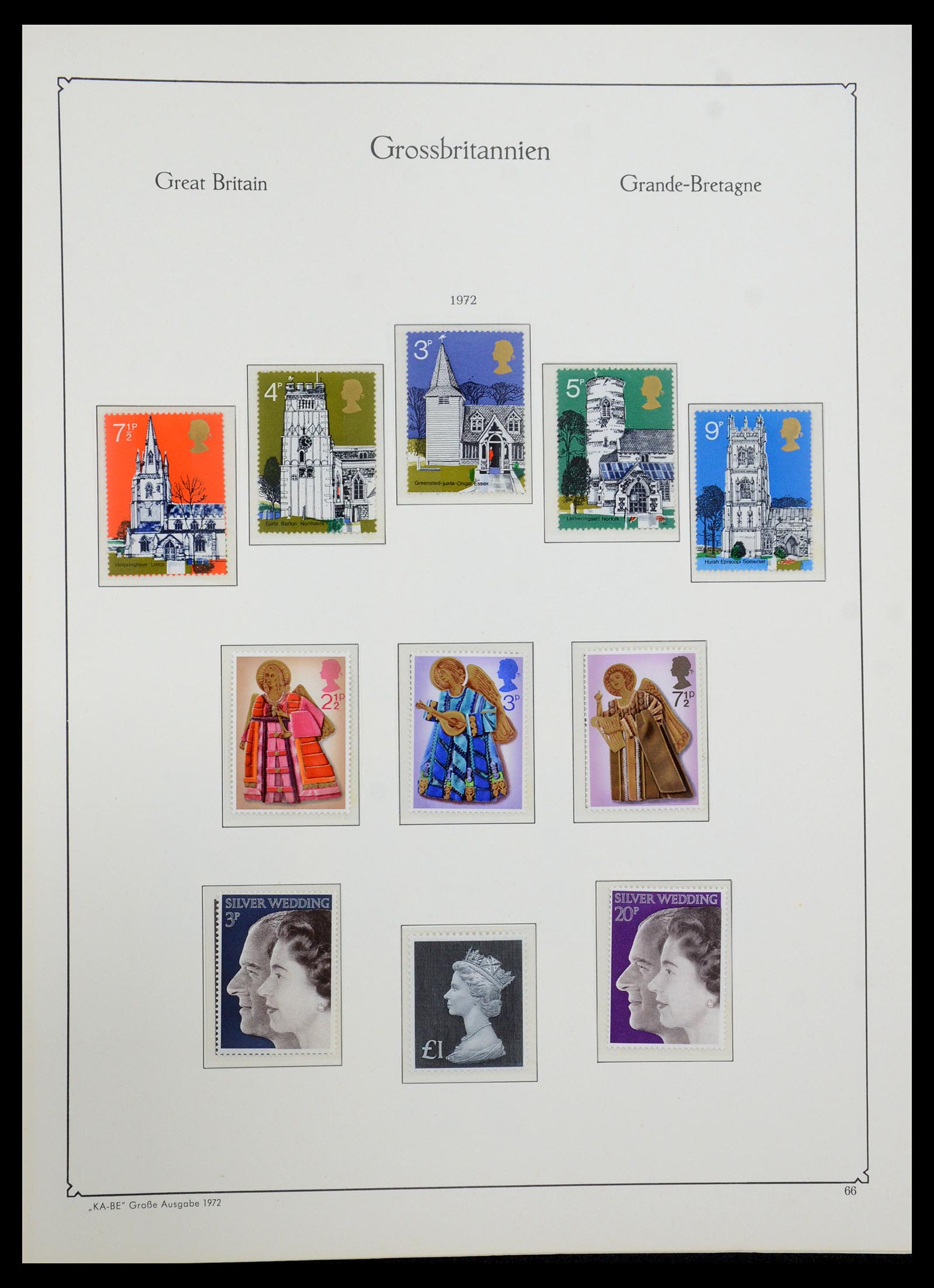 35209 054 - Postzegelverzameling 35209 Engeland 1935-1991.