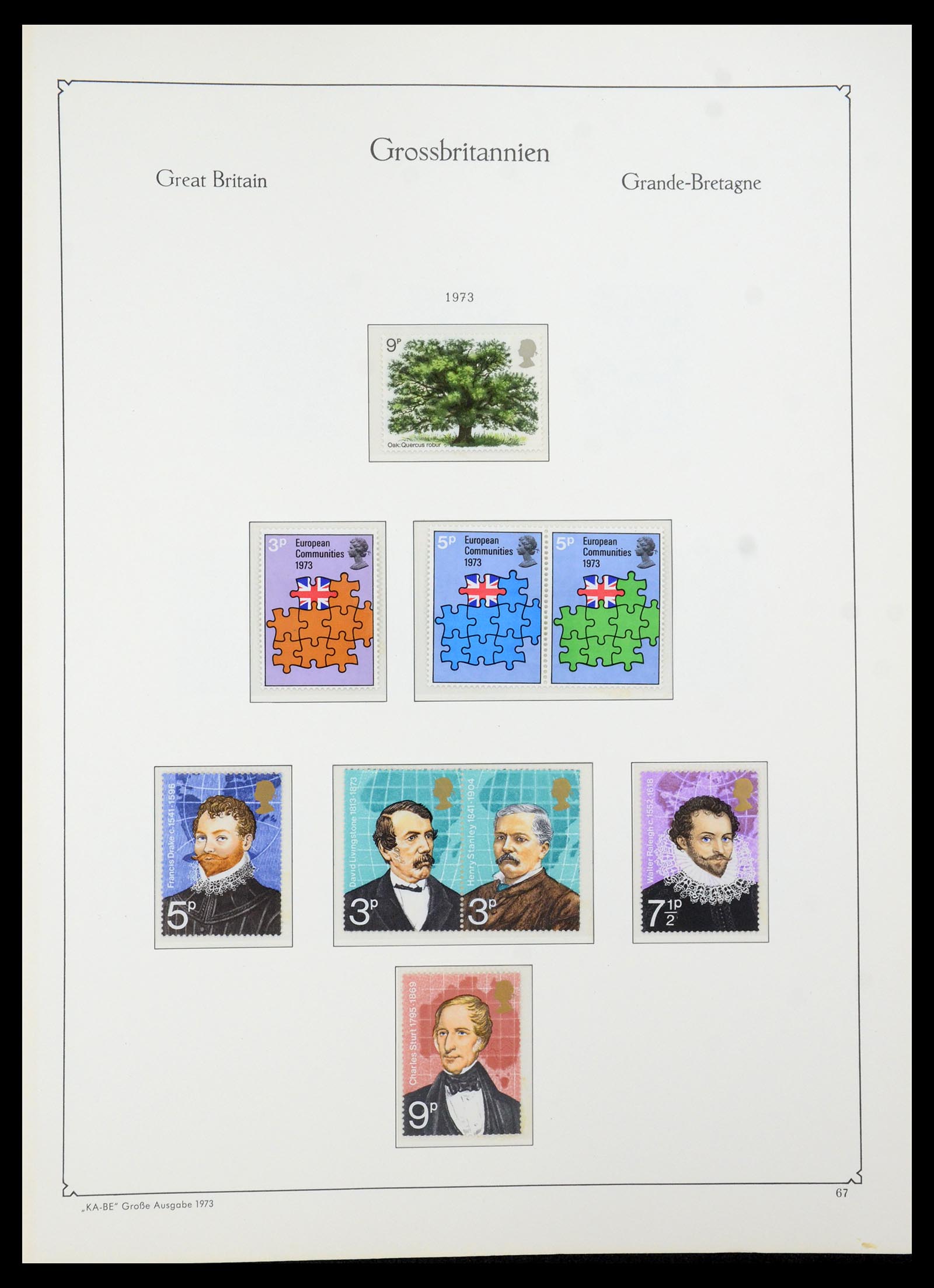 35209 056 - Postzegelverzameling 35209 Engeland 1935-1991.