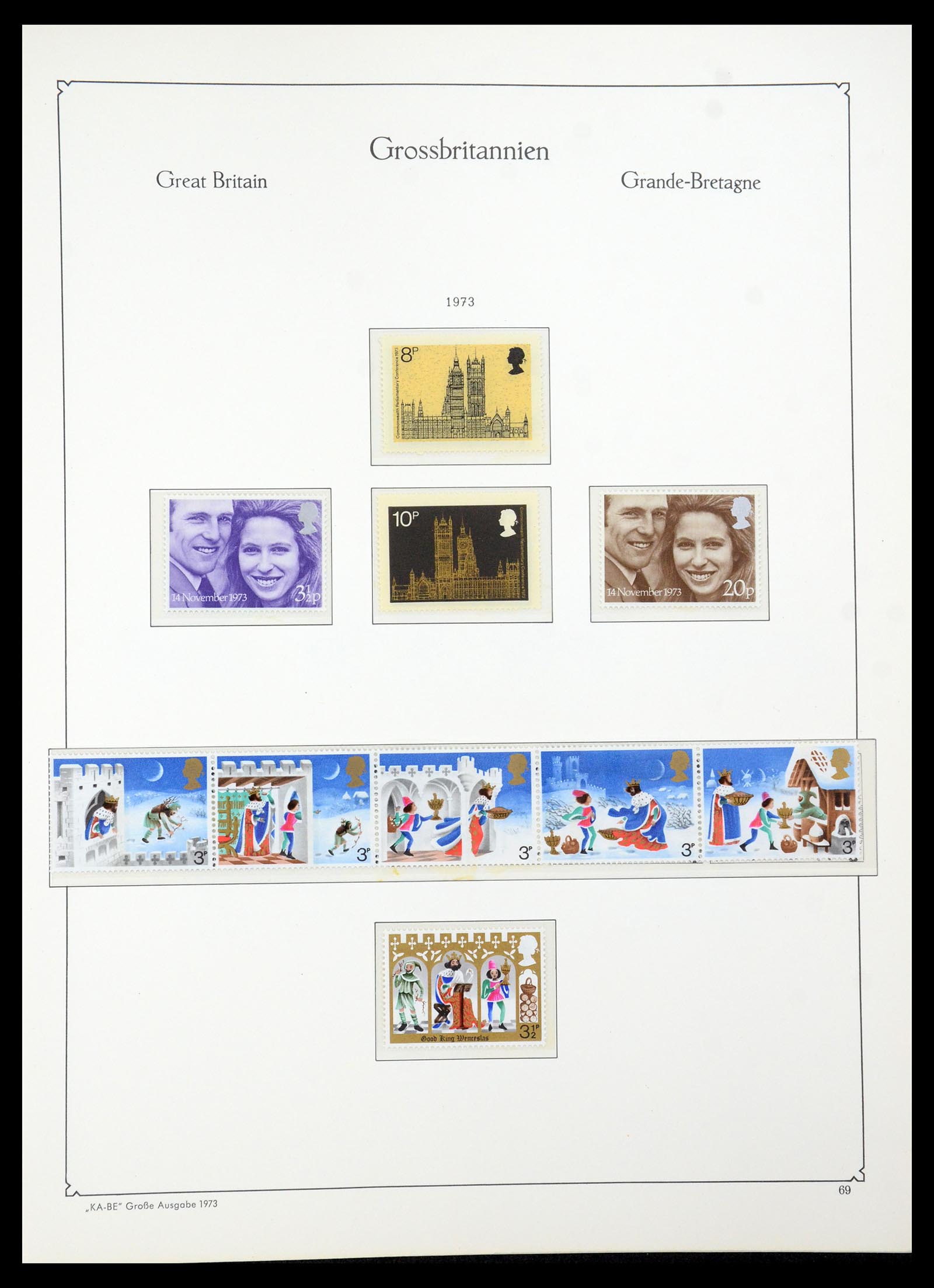 35209 058 - Postzegelverzameling 35209 Engeland 1935-1991.