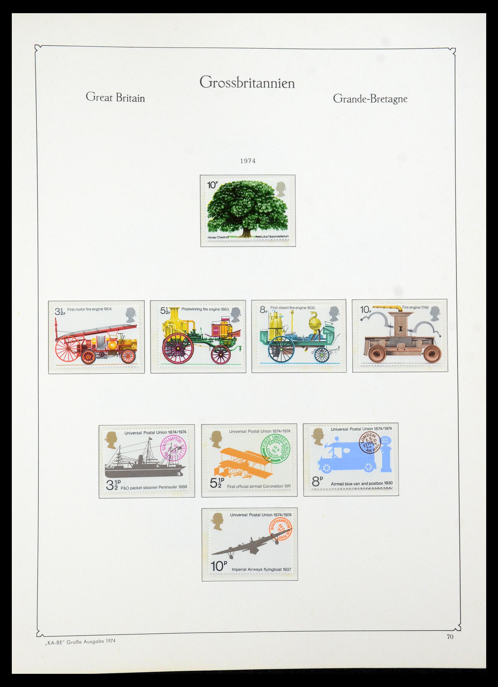 35209 059 - Postzegelverzameling 35209 Engeland 1935-1991.