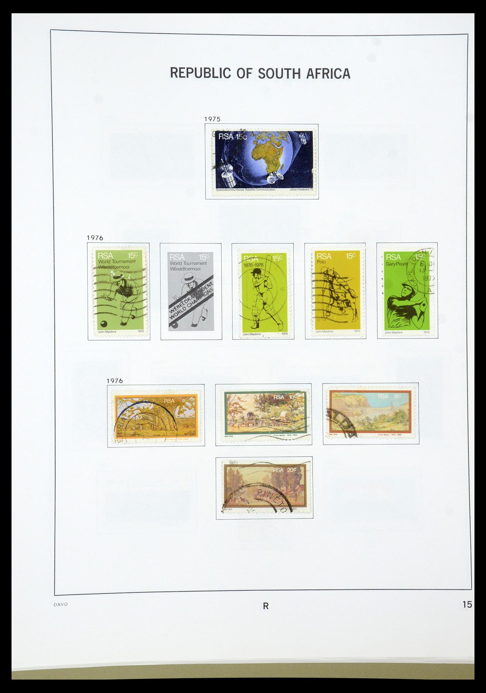 35242 117 - Postzegelverzameling 35242 Zuid Afrika en gebieden 1860-2000.