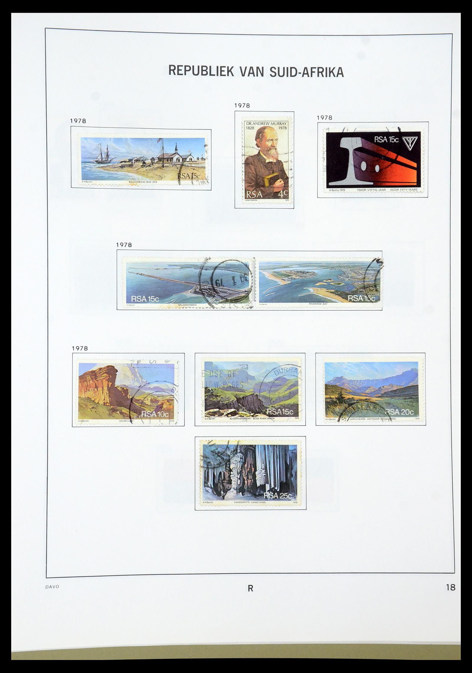 35242 121 - Postzegelverzameling 35242 Zuid Afrika en gebieden 1860-2000.