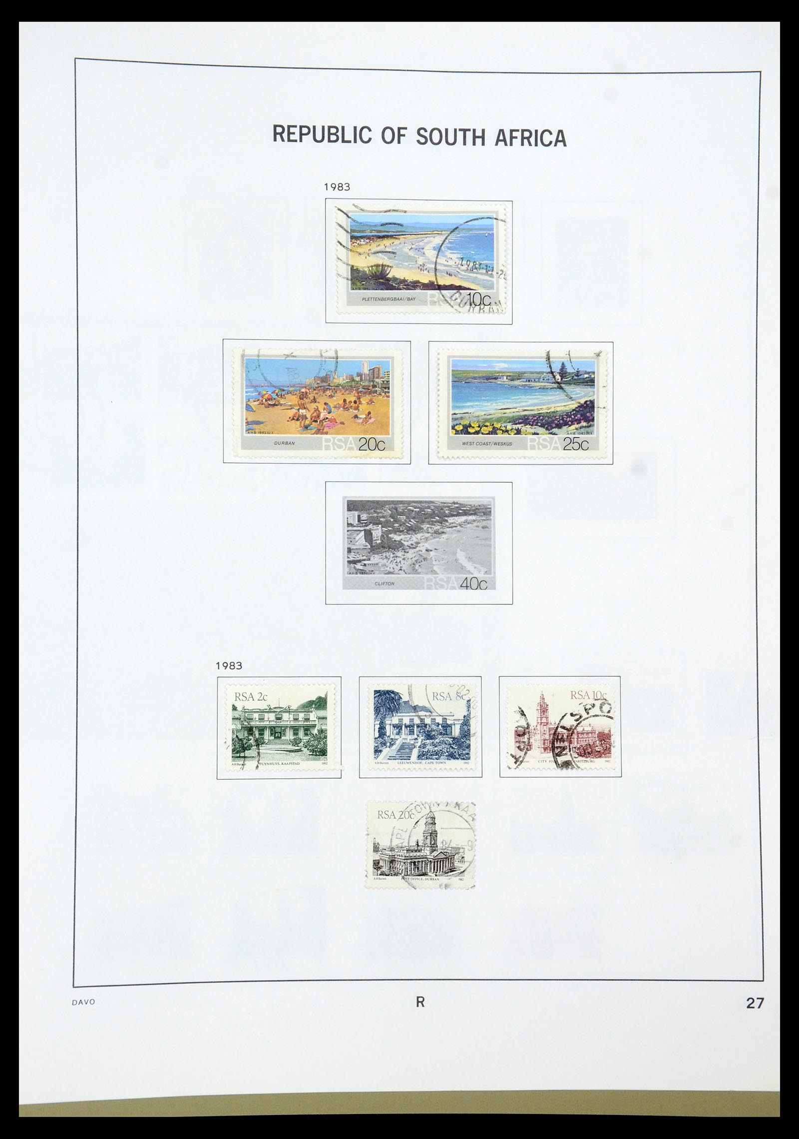 35242 131 - Postzegelverzameling 35242 Zuid Afrika en gebieden 1860-2000.