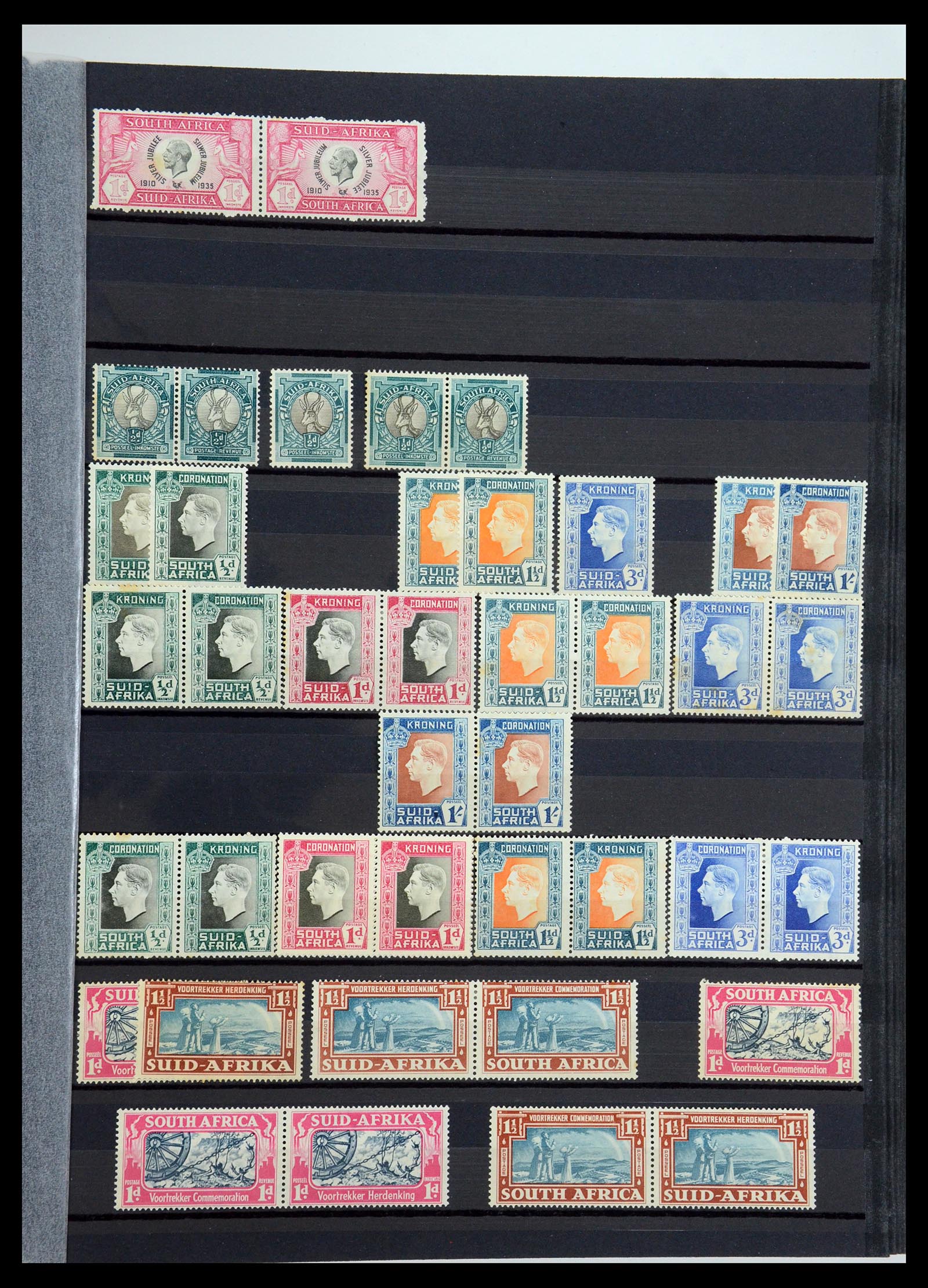 35242 138 - Postzegelverzameling 35242 Zuid Afrika en gebieden 1860-2000.