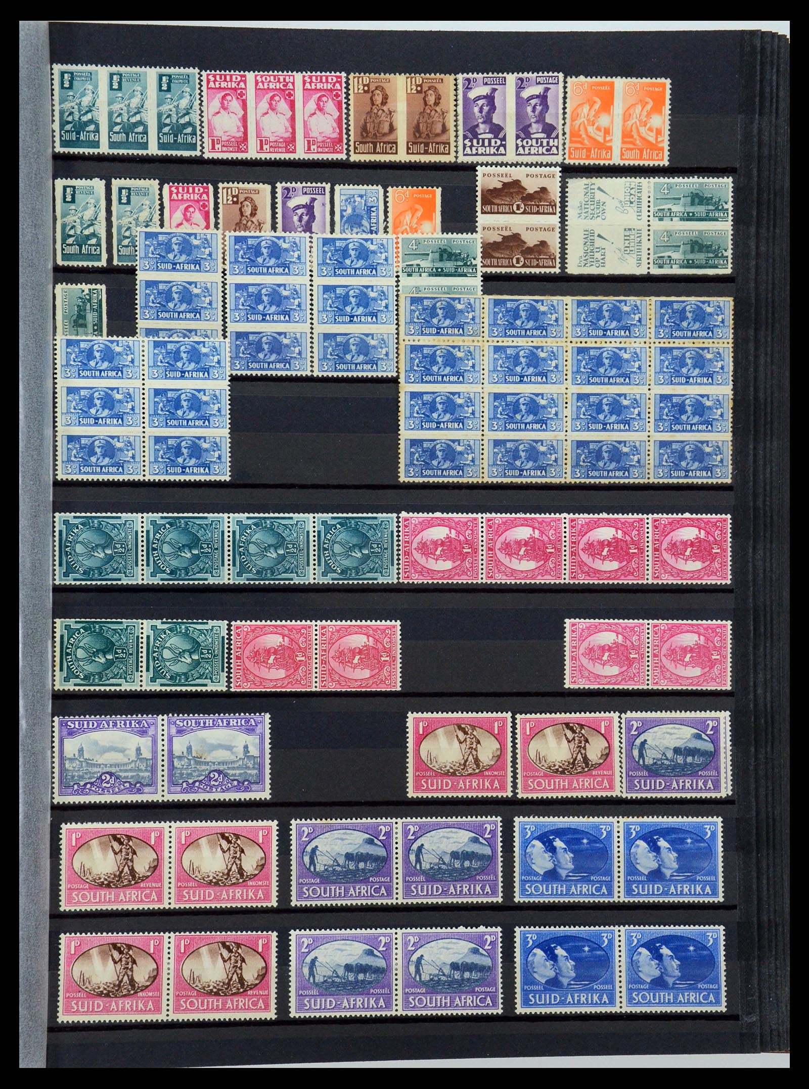 35242 140 - Postzegelverzameling 35242 Zuid Afrika en gebieden 1860-2000.