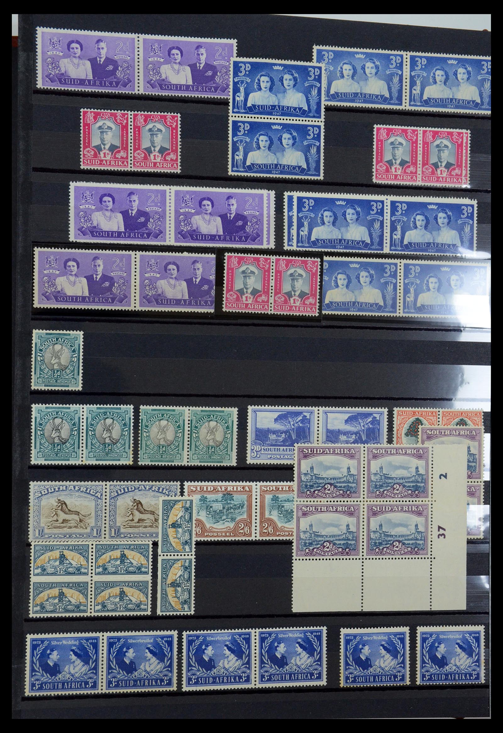 35242 141 - Postzegelverzameling 35242 Zuid Afrika en gebieden 1860-2000.