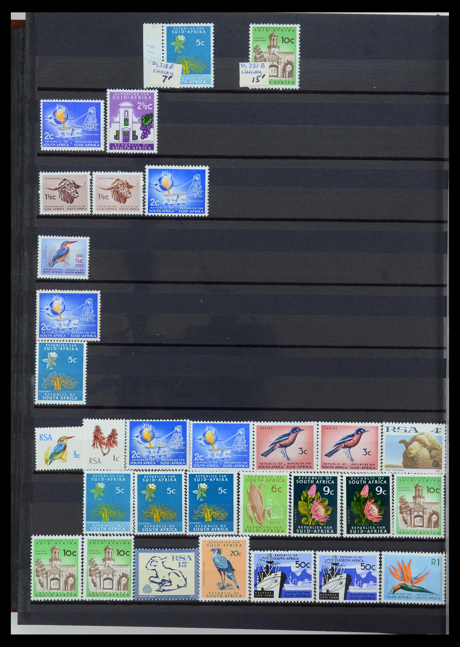 35242 145 - Postzegelverzameling 35242 Zuid Afrika en gebieden 1860-2000.