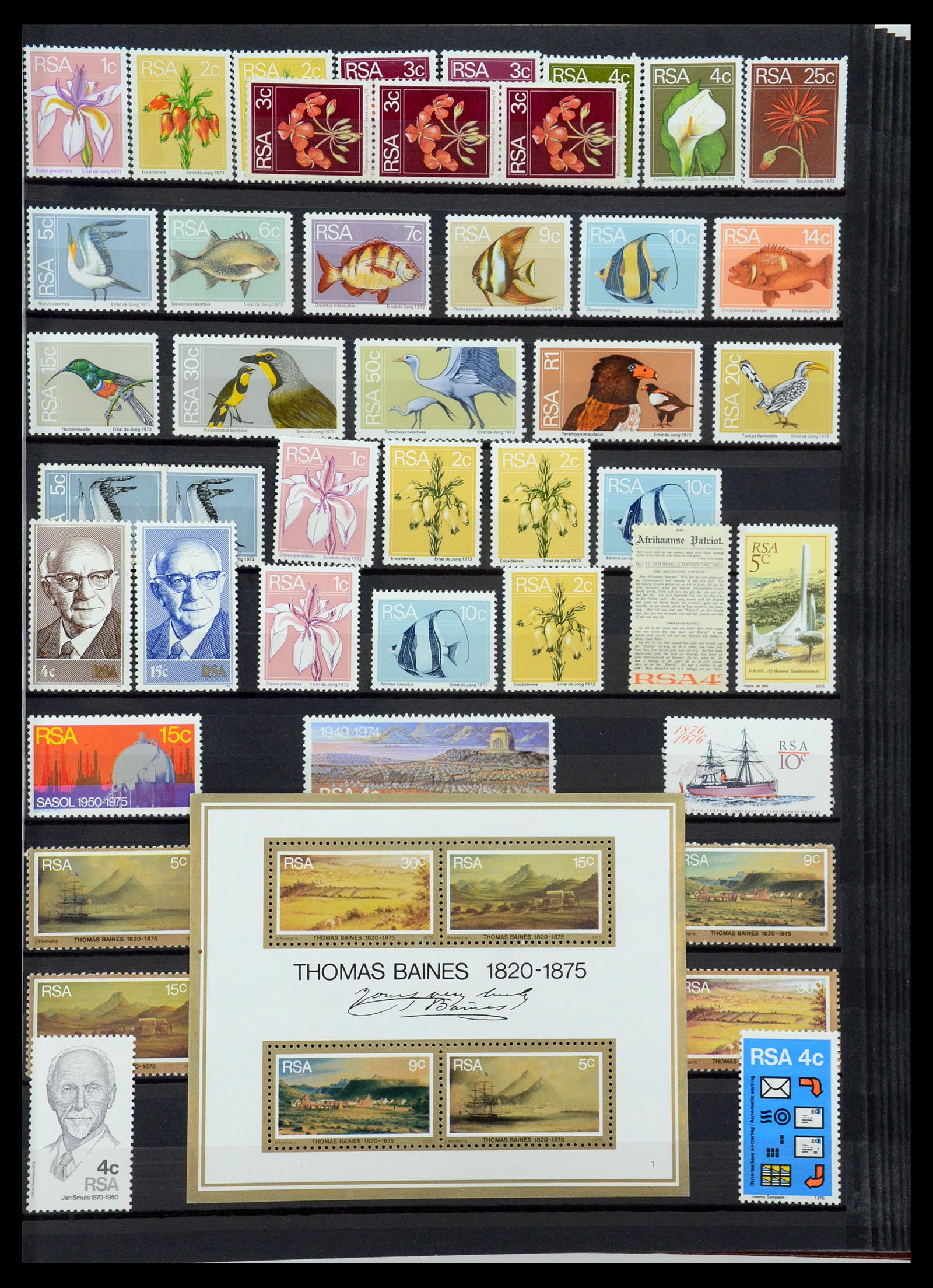 35242 148 - Postzegelverzameling 35242 Zuid Afrika en gebieden 1860-2000.